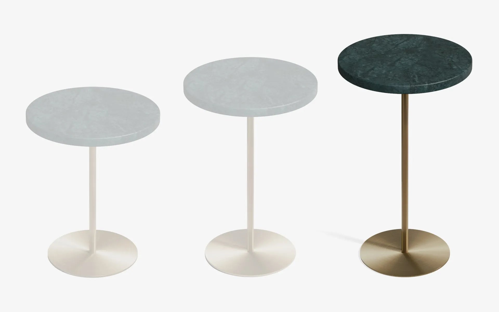 BASIC Yan Sehpa Rainforest Pirinç Kaplama 60 cm | lagu