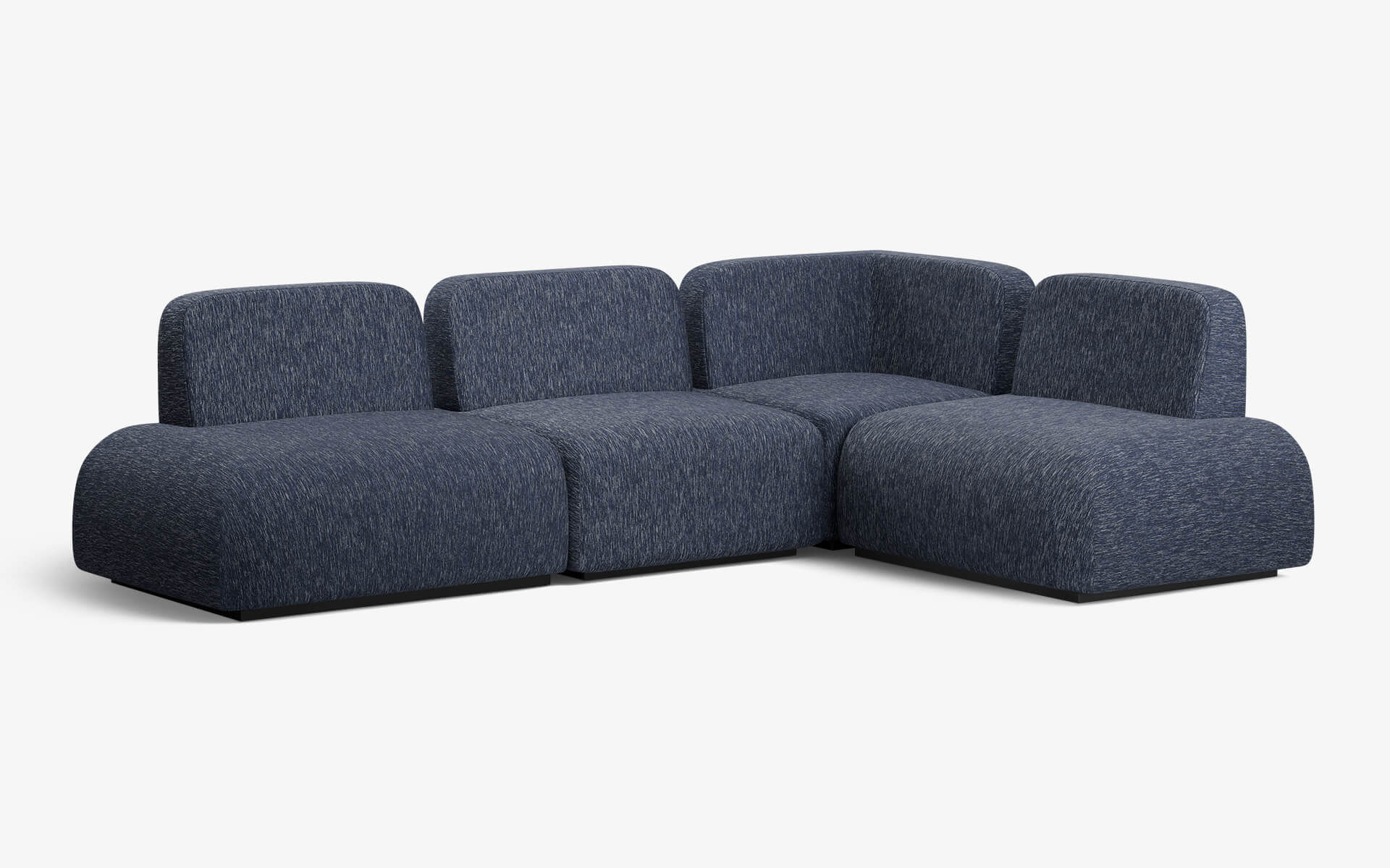 #Kumaş_Mavi Keten Dokulu