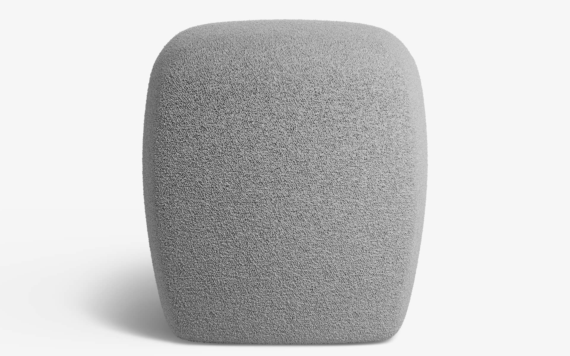 DOTTIE Puf Açık Gri Buklet | lagu