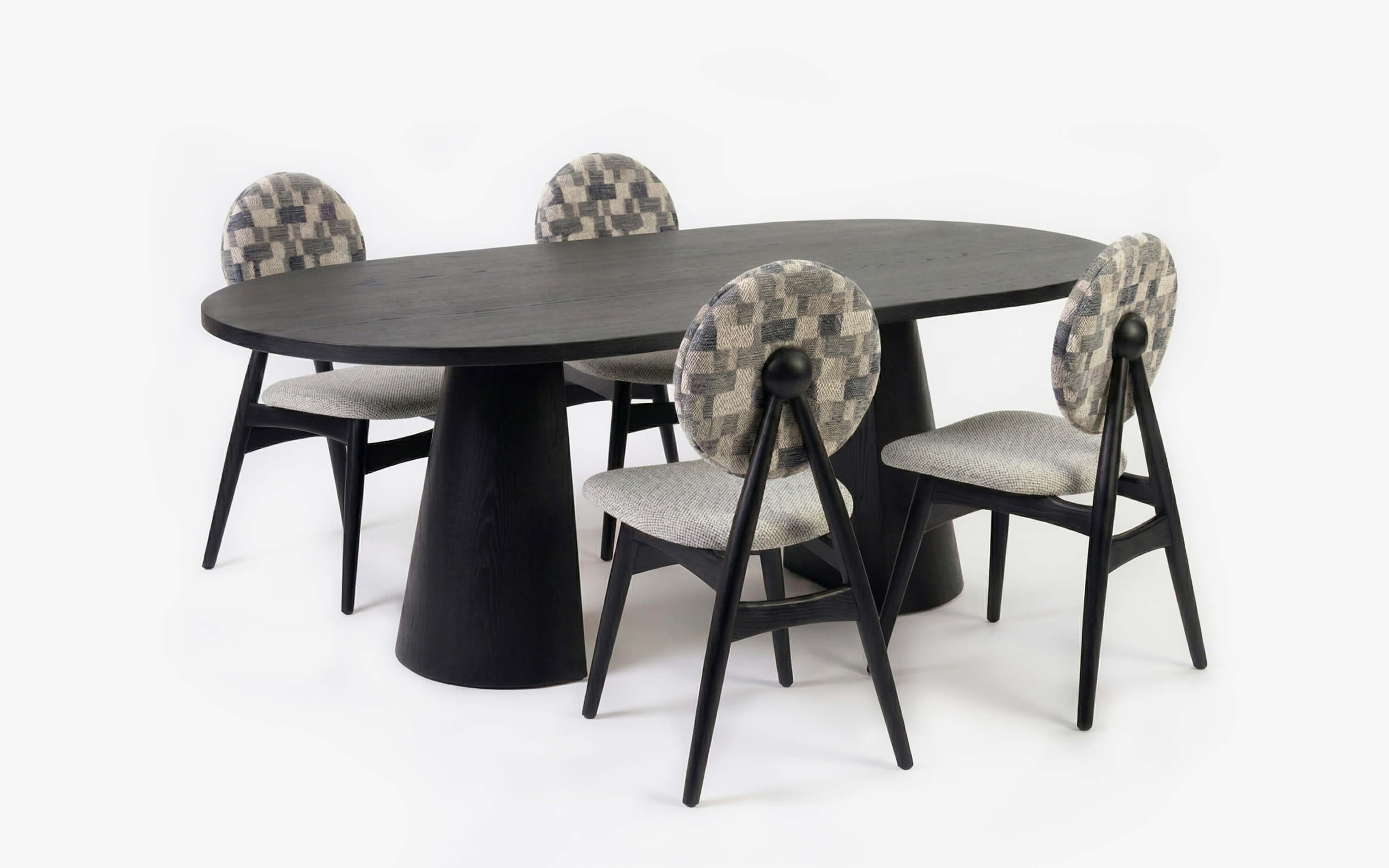 ENSO Yemek Masası Takımı Siyah | s e l e c t i o n