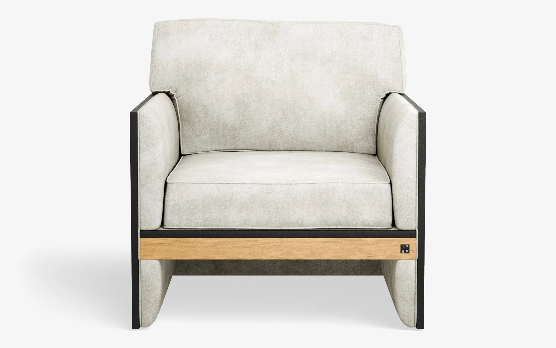 FAMED Armchair Single Seat Metal Armrest