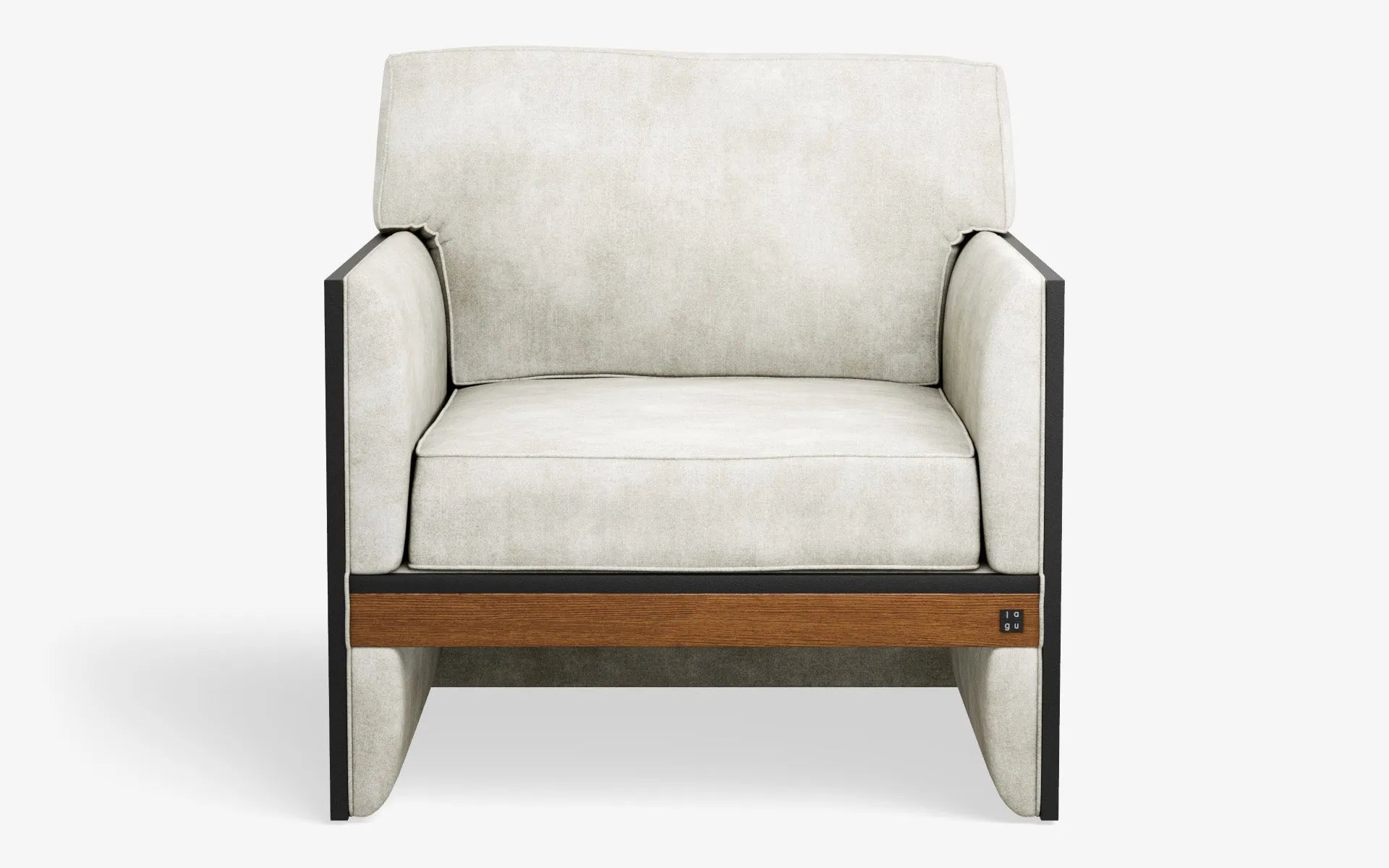 FAMED Armchair Single Seat Metal Armrest