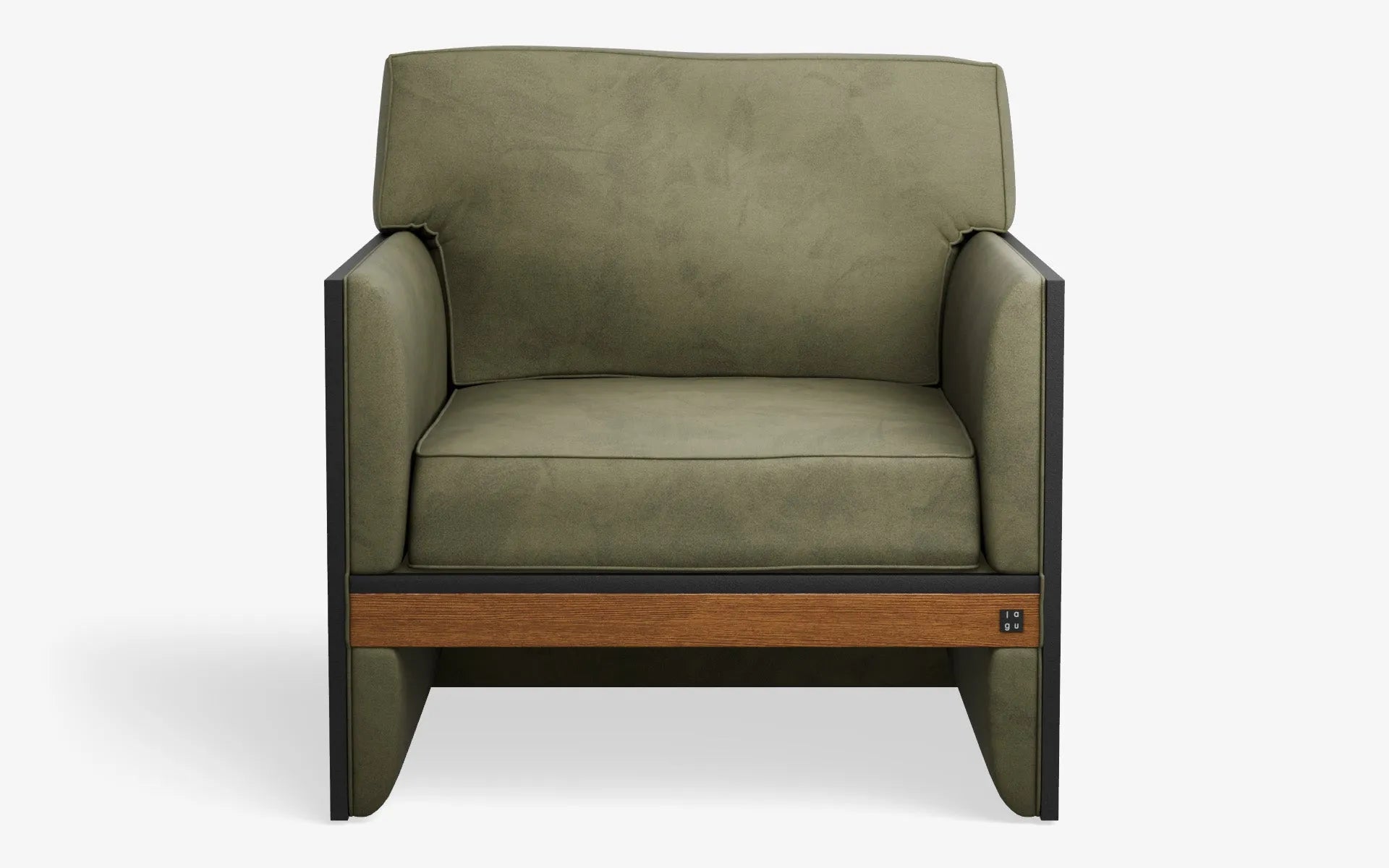 FAMED Armchair Single Seat Metal Armrest