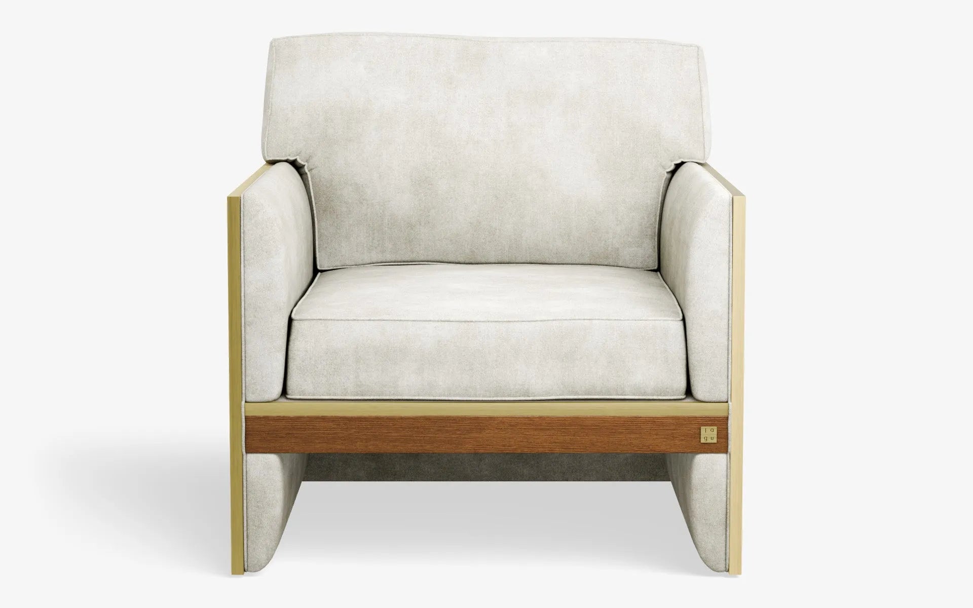 FAMED Armchair Single Seat Metal Armrest