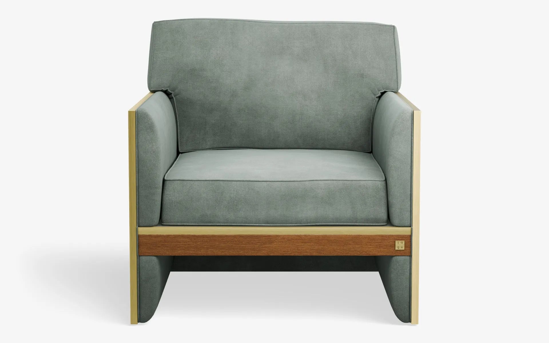 FAMED Armchair Single Seat Metal Armrest