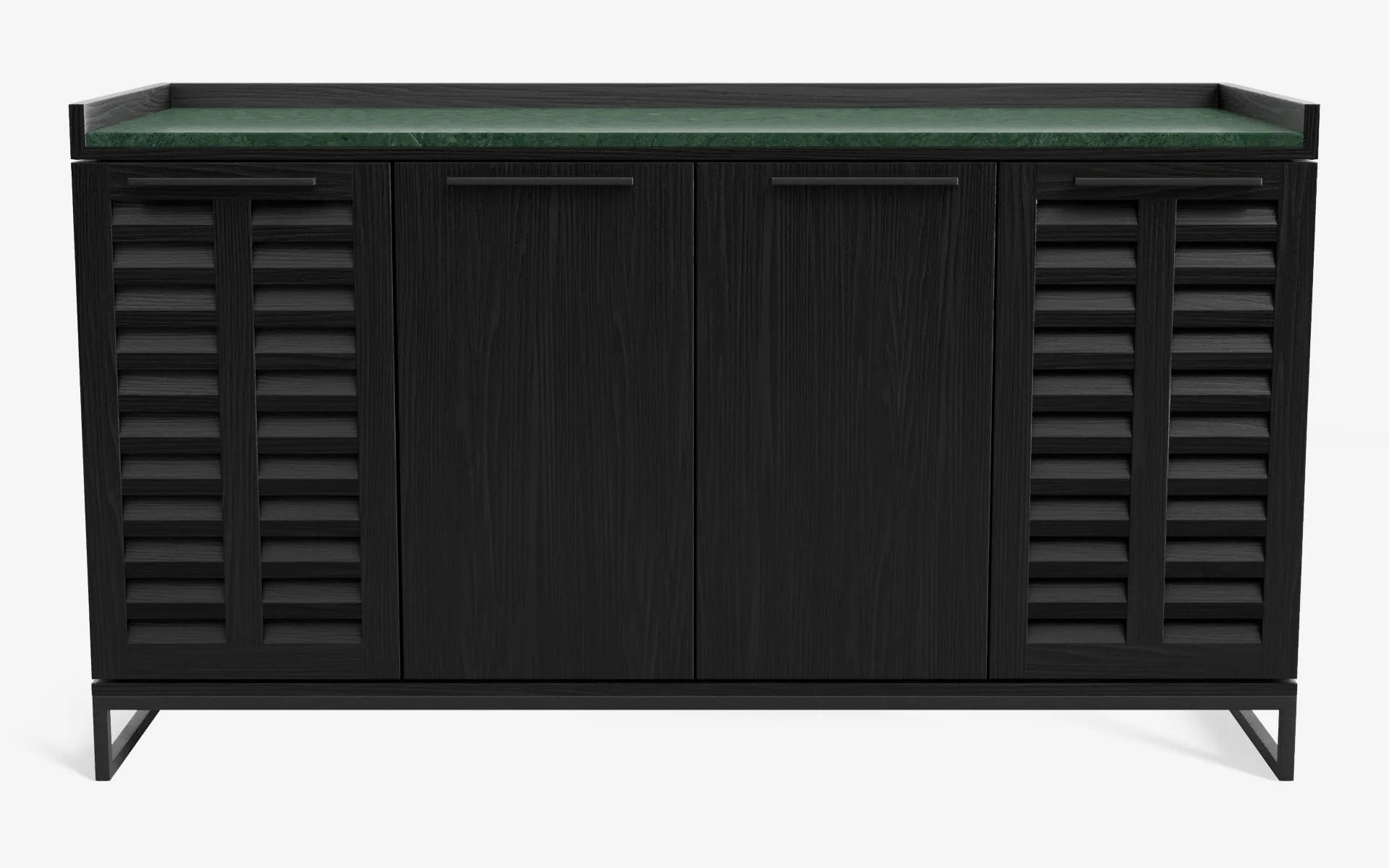 FAMED İçki Dolabı No:2 RAINFOREST Siyah Amerikan Cila Gofrato Siyah | lagu