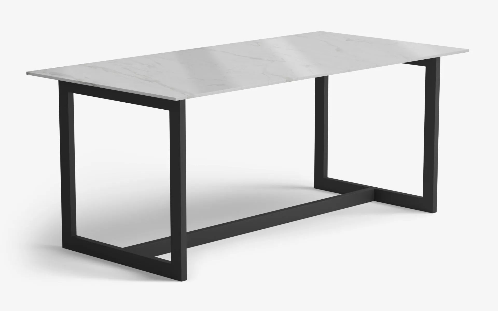 FAMED Masa CARRARA WHITE Gofrato Siyah | lagu