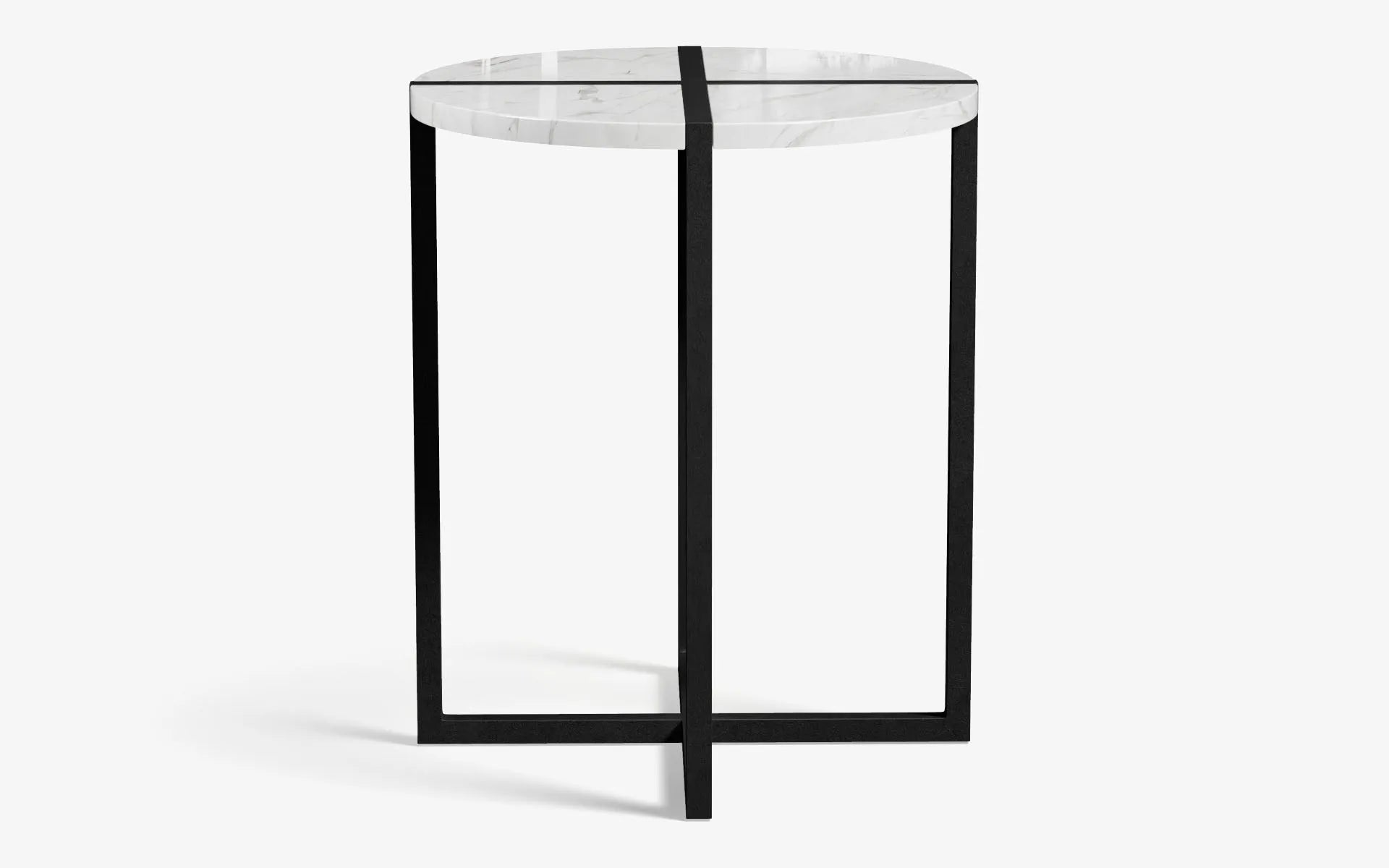 FAMED Yan Sehpa Gofrato Siyah CARRARA WHITE | lagu