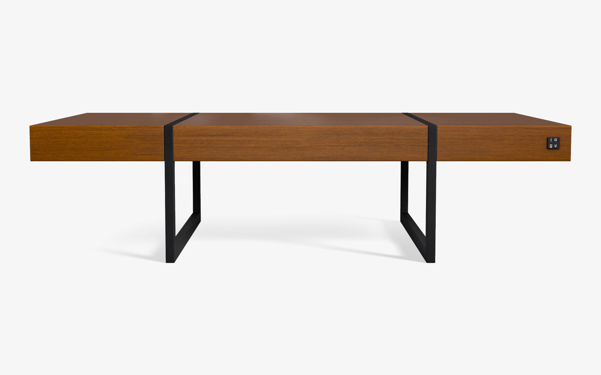 FAMED Orta Sehpa Ahşap Tablalı