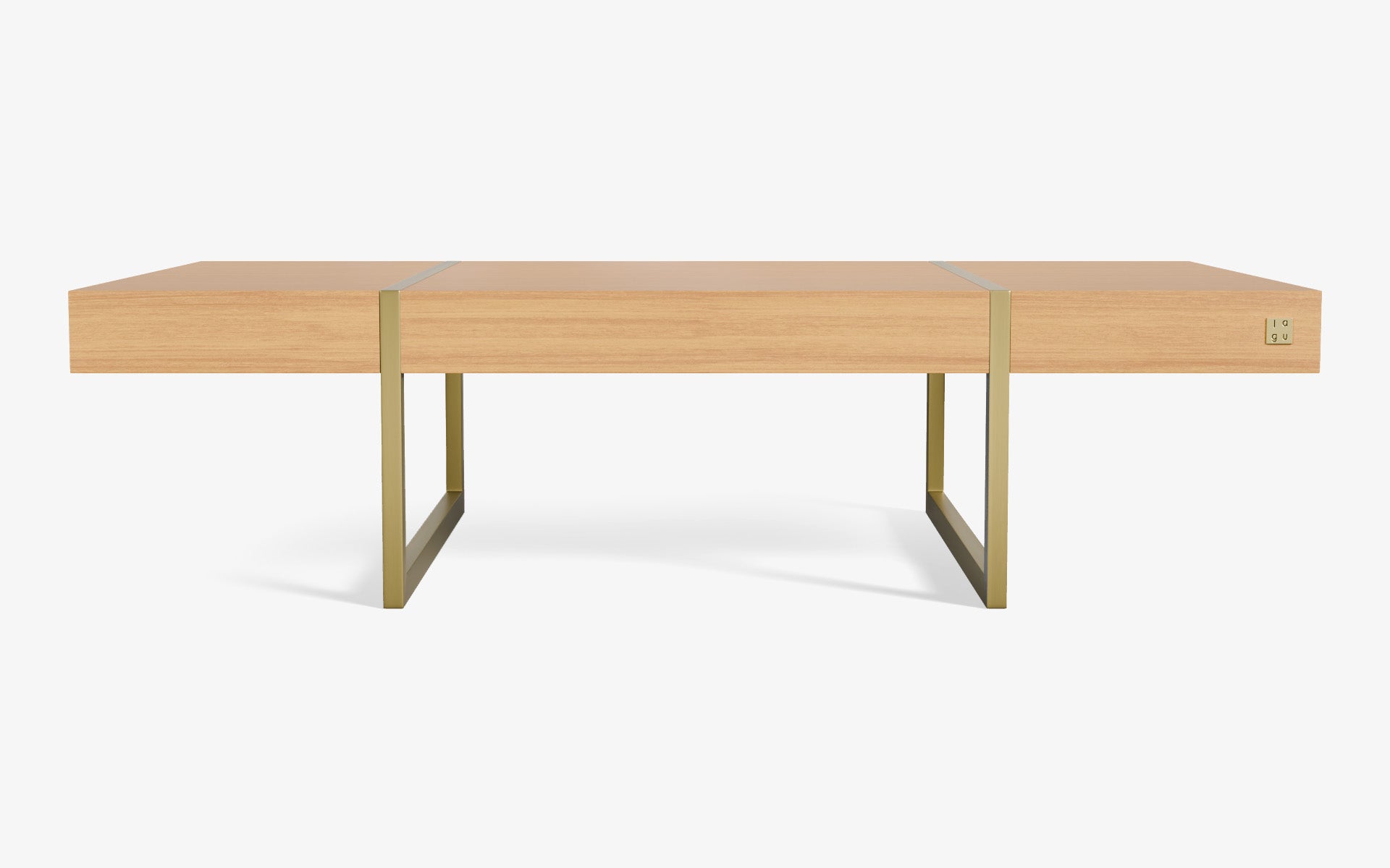 FAMED Orta Sehpa Ahşap Tablalı