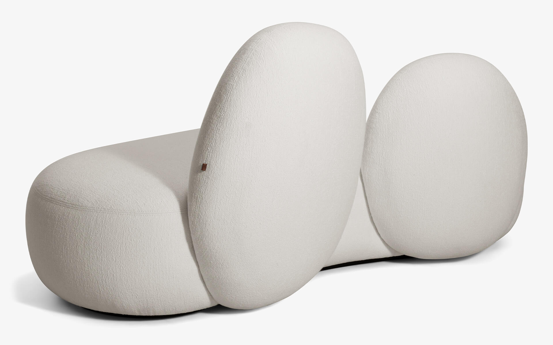 Fuyu Two Seater Sofa White