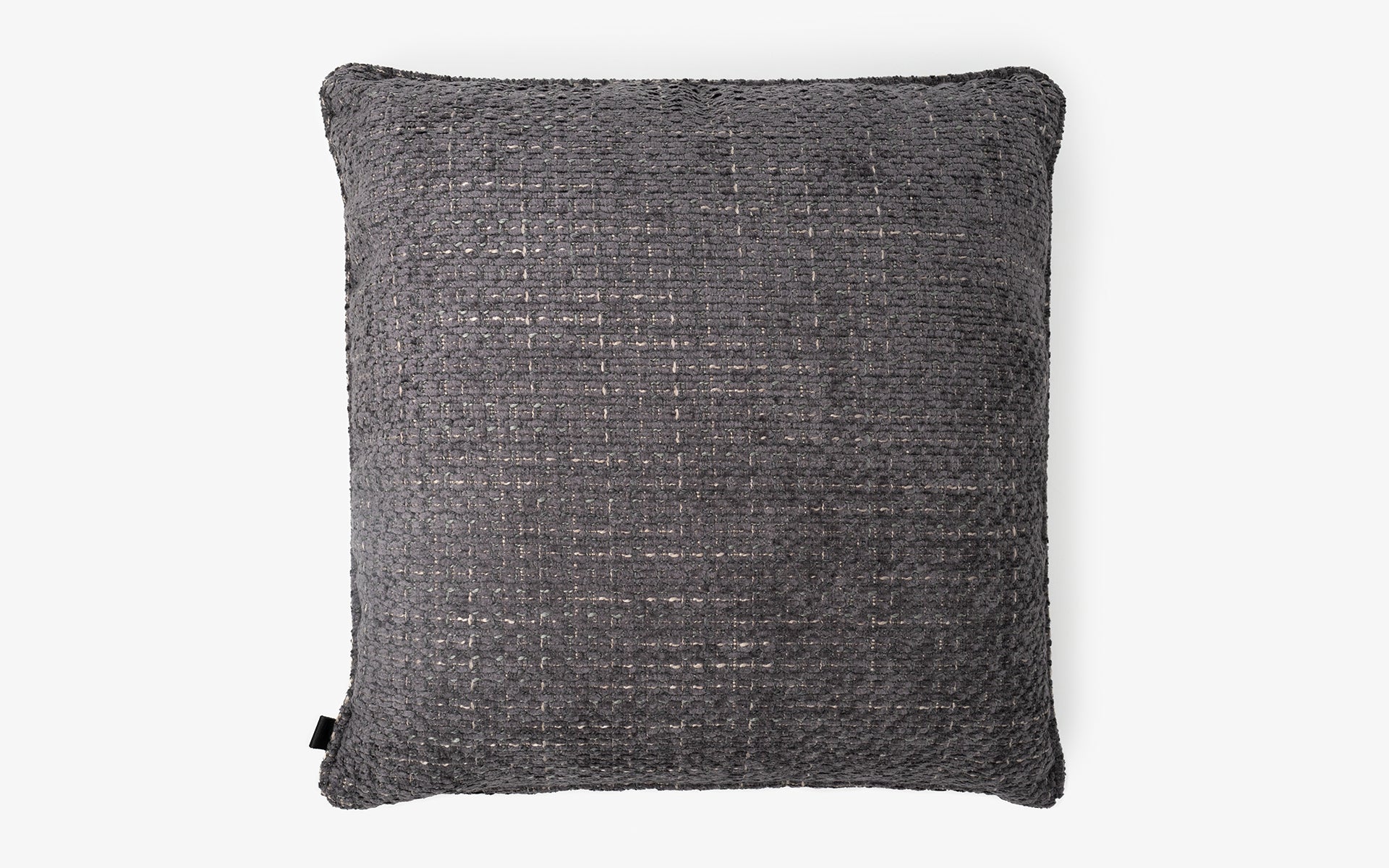 Gray Chenille Cushion Large