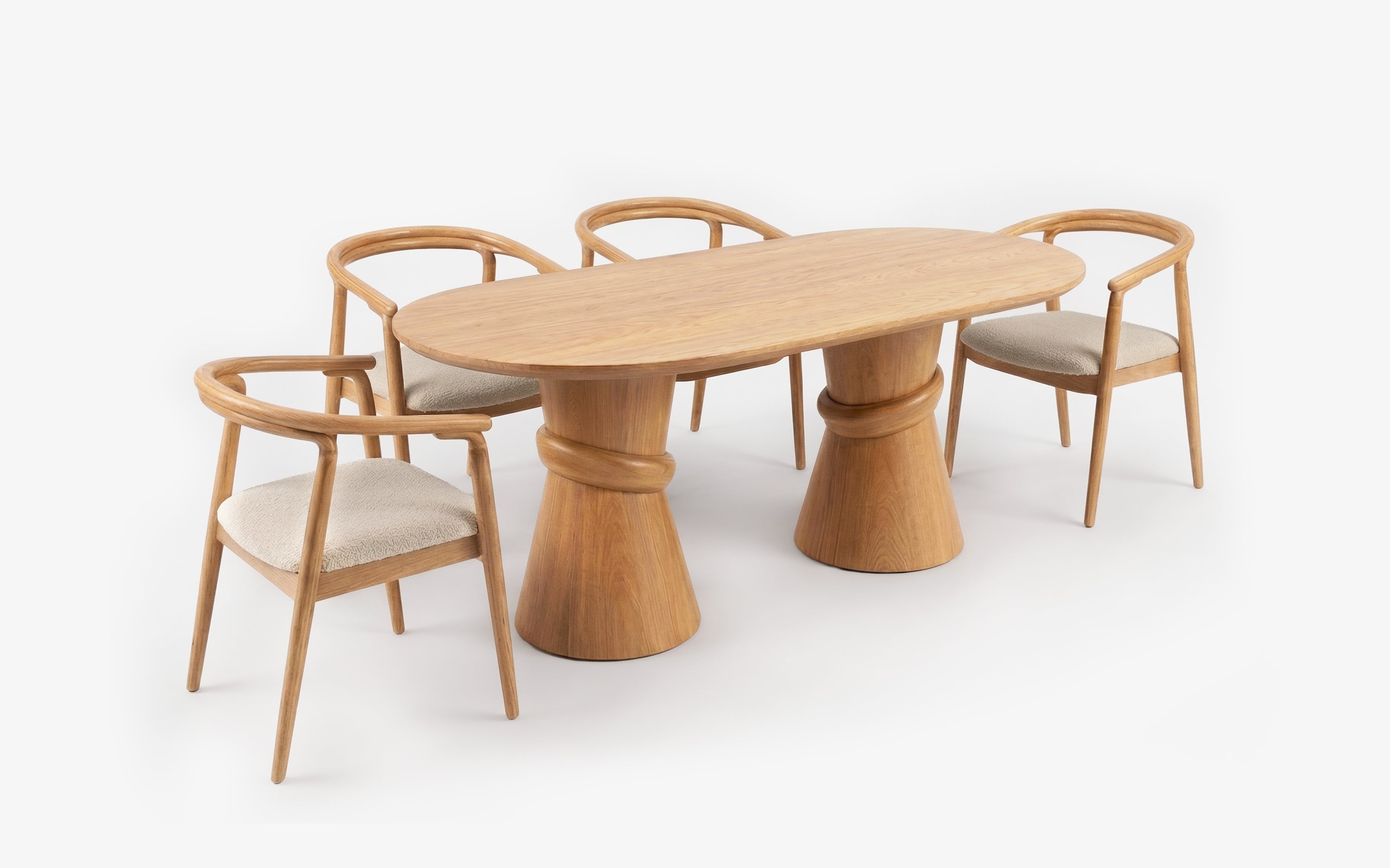 NIWA Yemek Masası Takımı Naturel | s e l e c t i o n