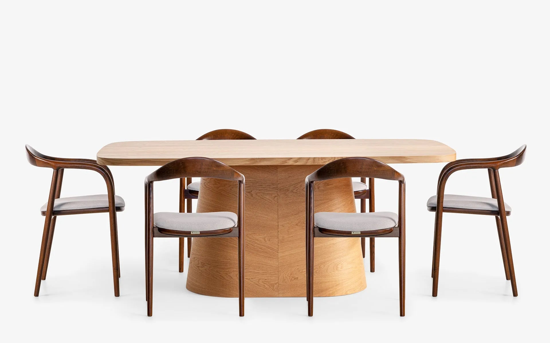 SAKUTO Masa + 6 Adet RAKU Sandalye