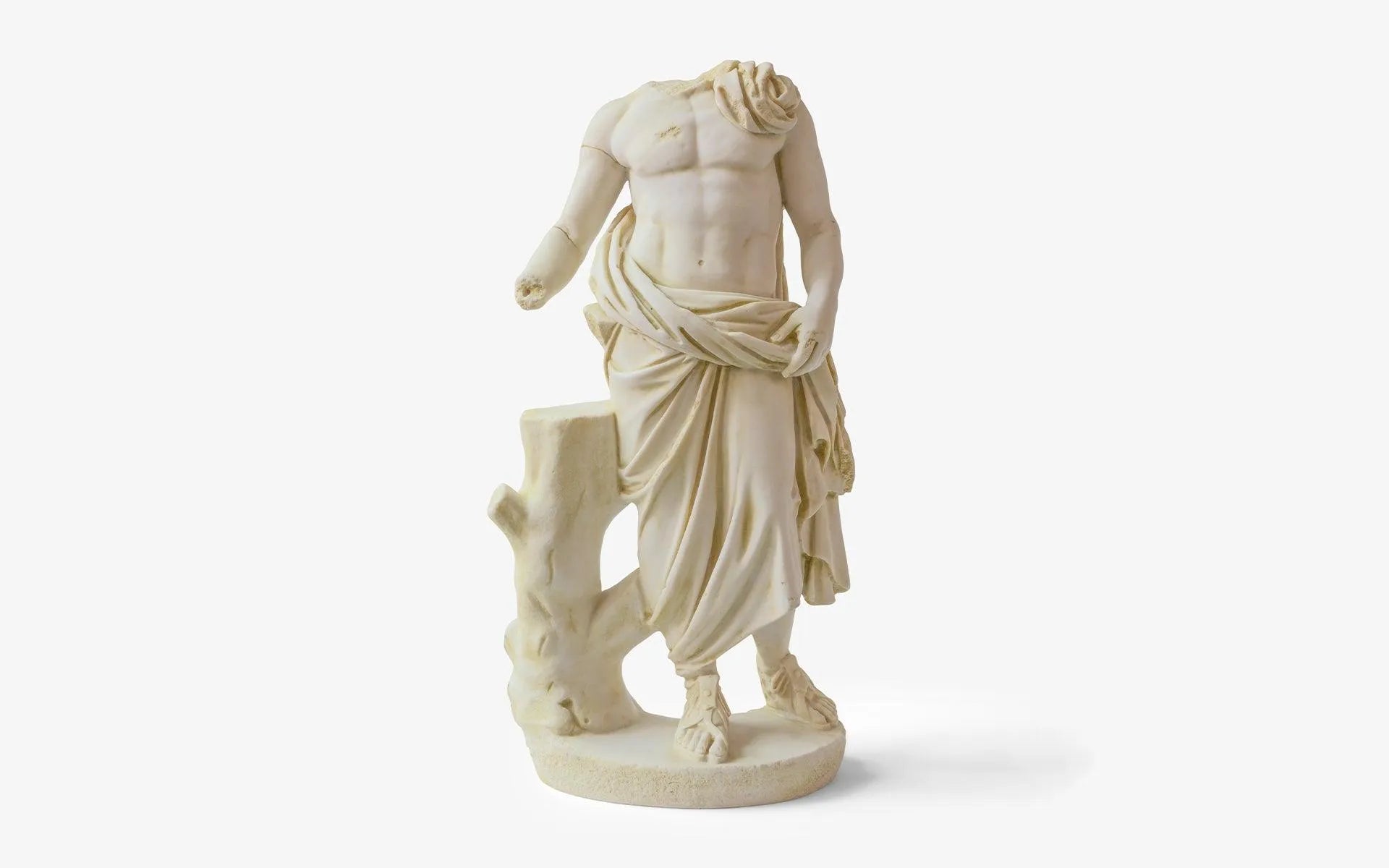 Asclepius Beyaz - lagu.shop - Heykel