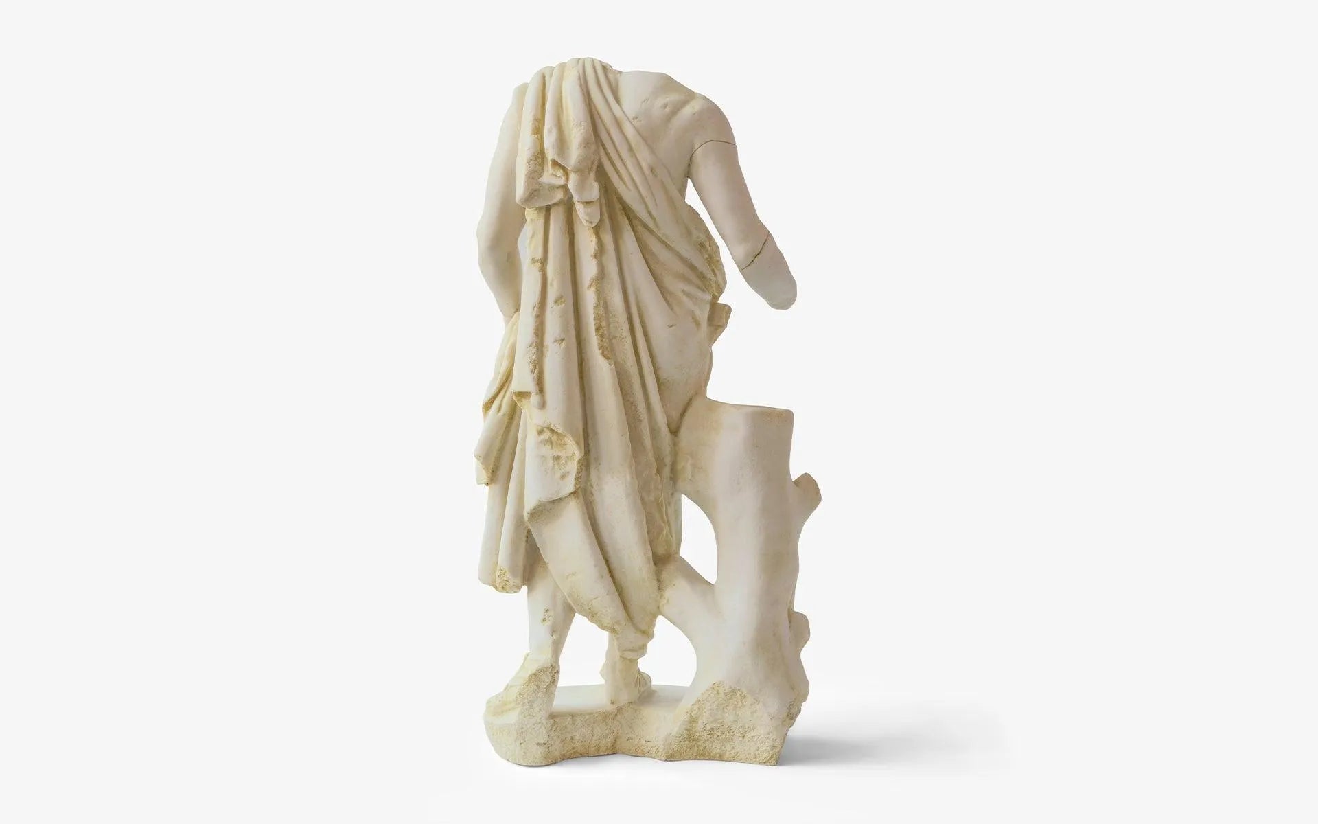 Asclepius Beyaz - lagu.shop - Heykel