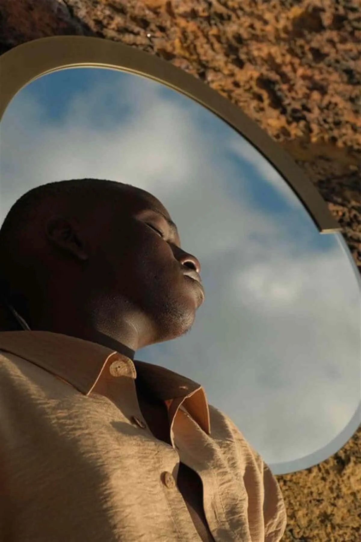 Daisy Ayna - lagu.shop - Duvar Aynası #Metal_Pirinç Kaplama