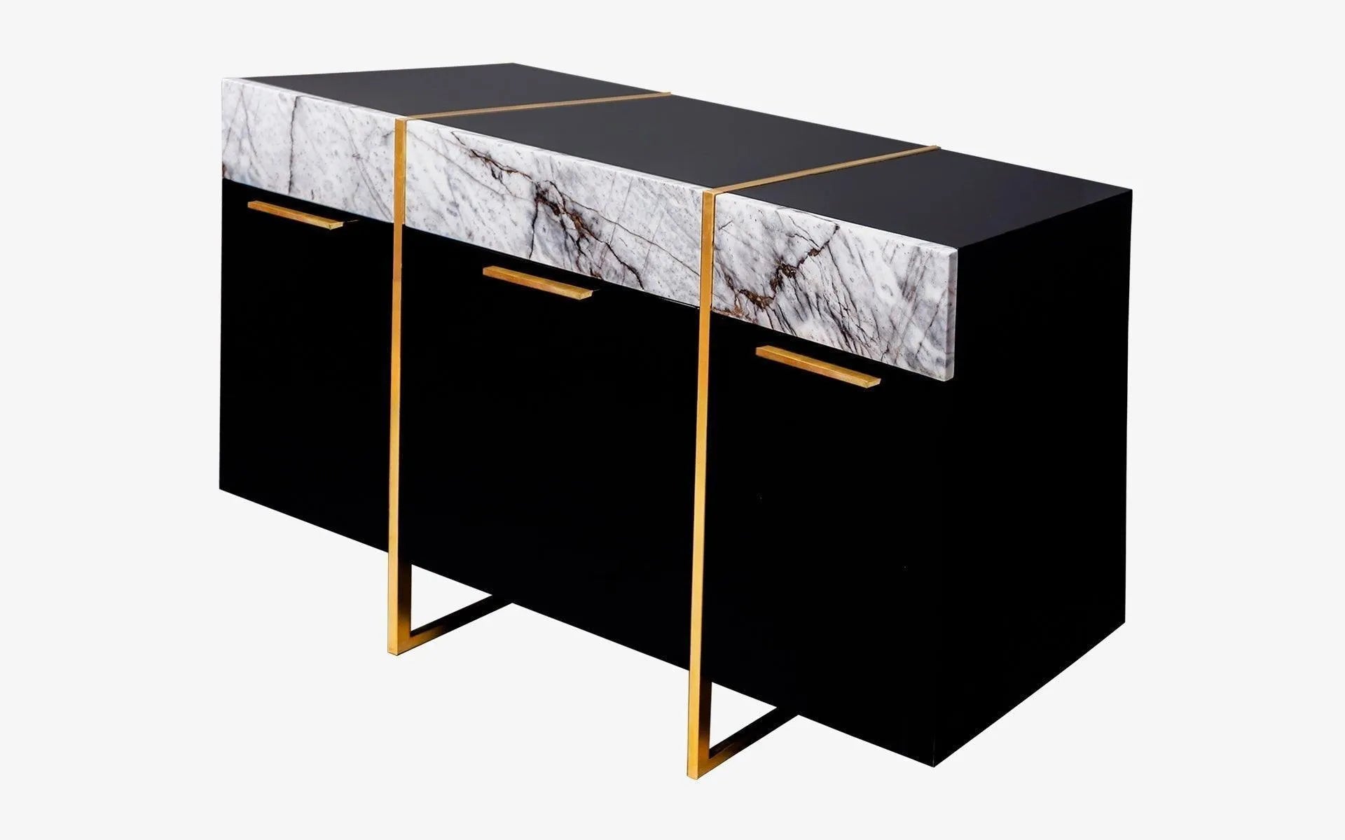 FAMED Konsol No:3 Carrara White | lagu