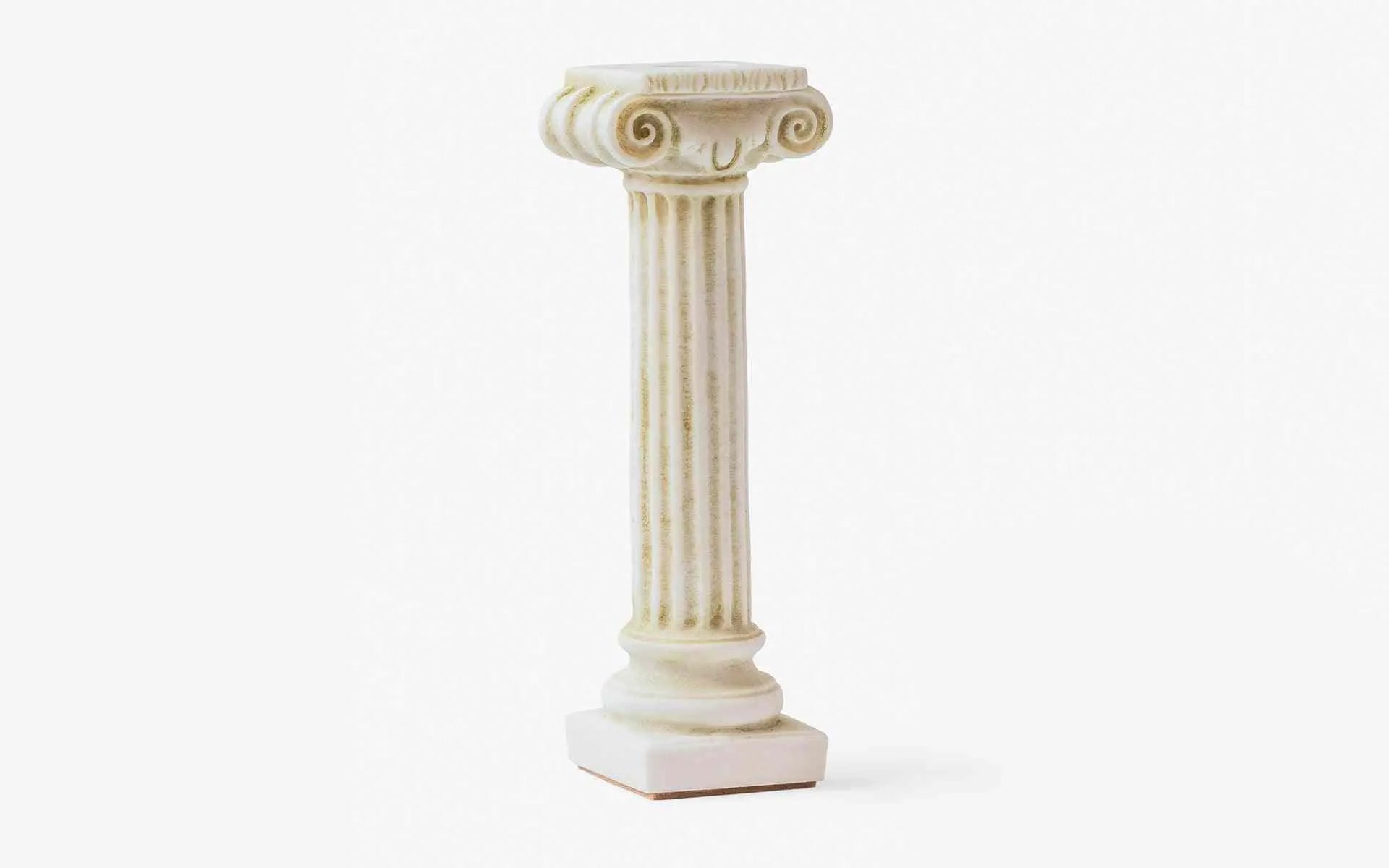 Ionic Sütun Mumluk No:1 - lagu.shop - Heykel