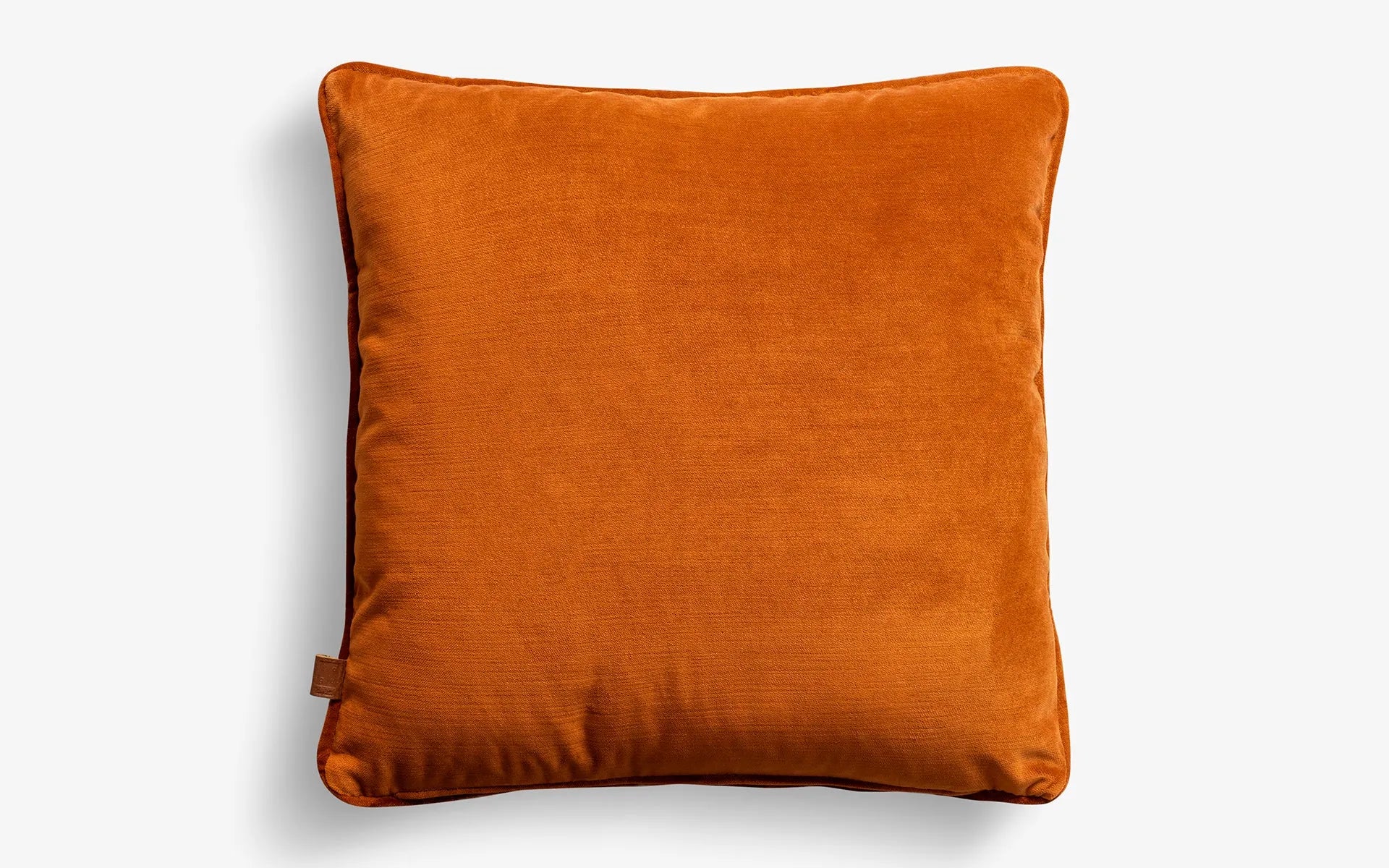 Parrot Patterned Orange Small Throw Pillow