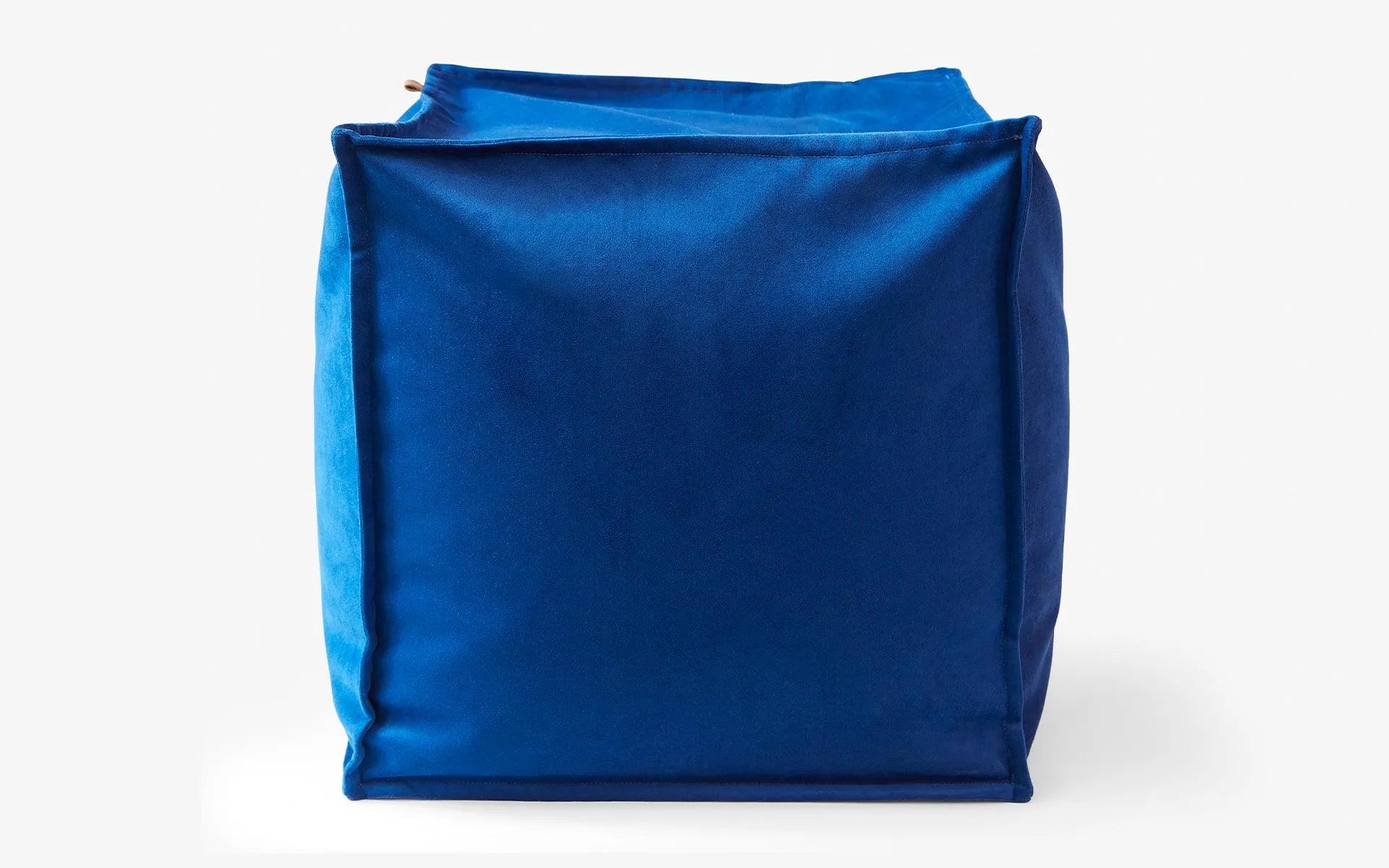 Natur Puf Lacivert - lagu.shop - Puf