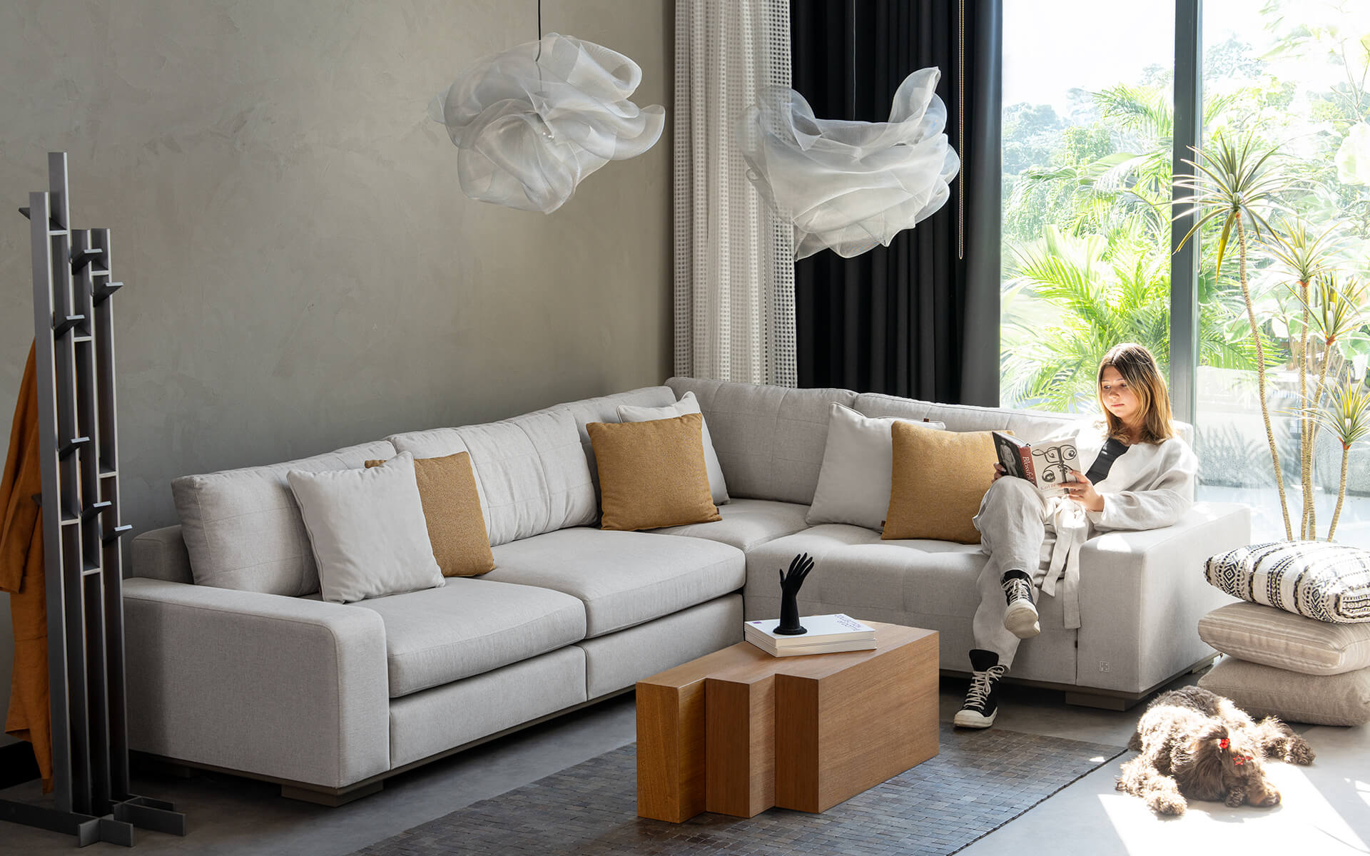Ruga L-shaped sofa