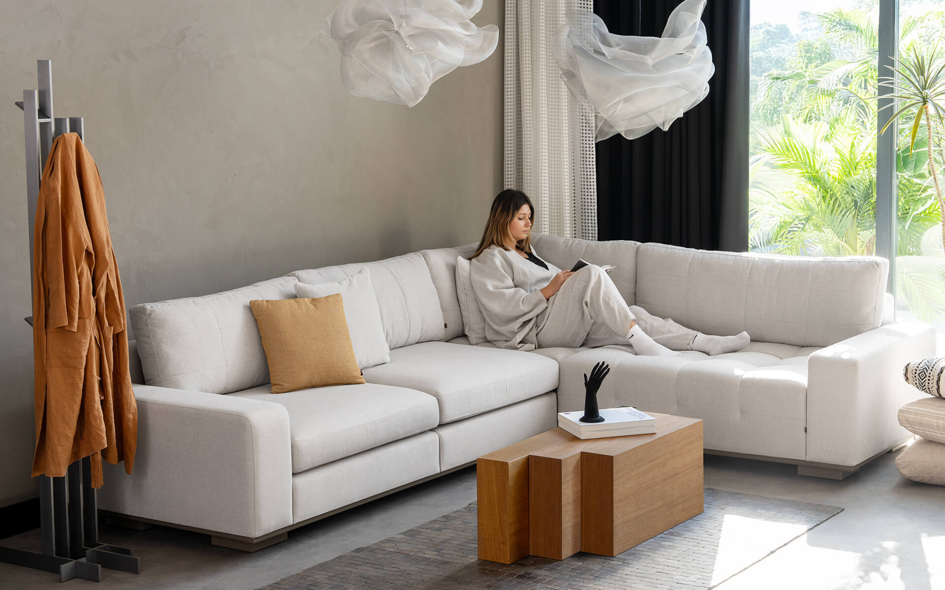 Ruga L-shaped sofa