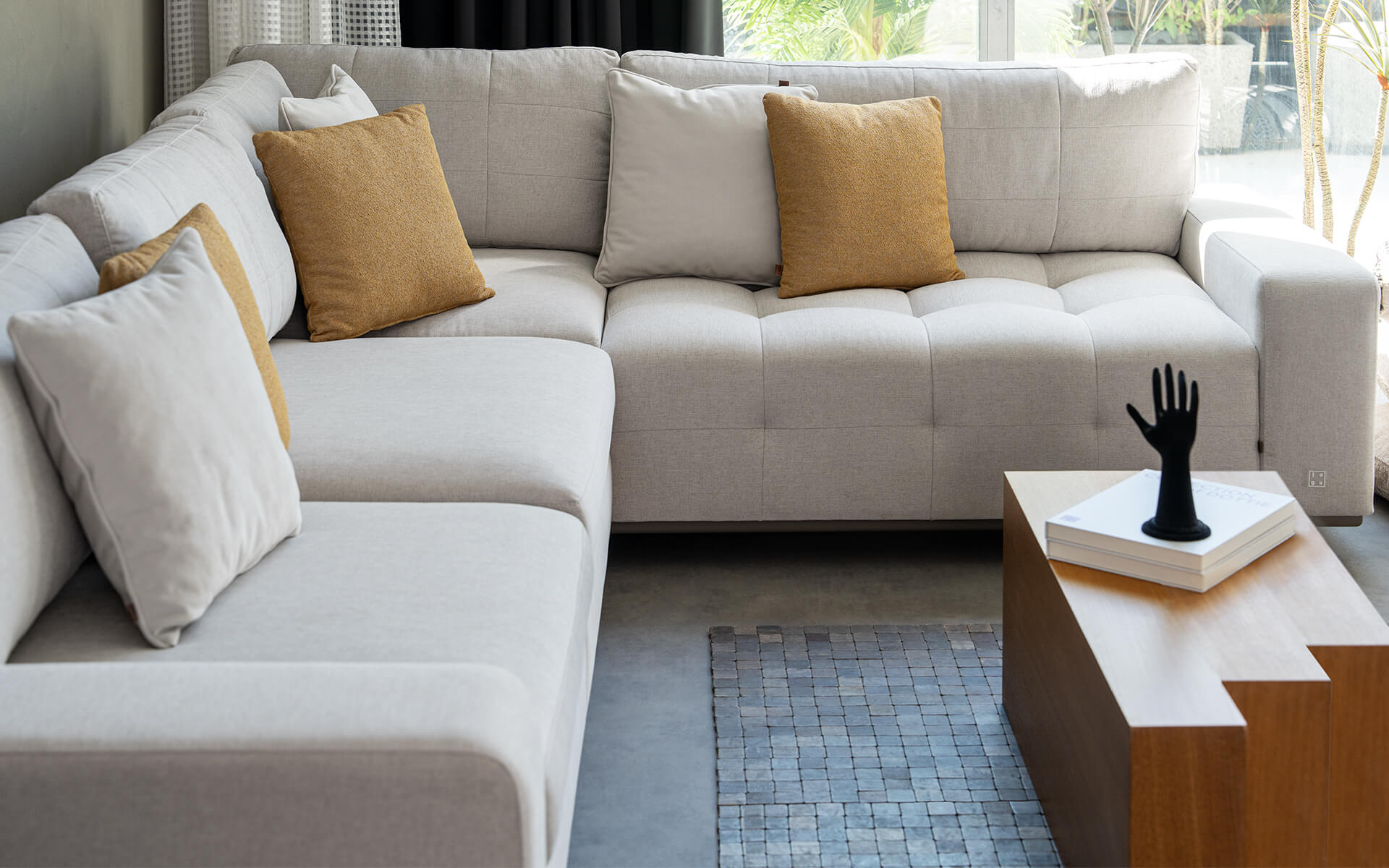 Ruga L-shaped sofa