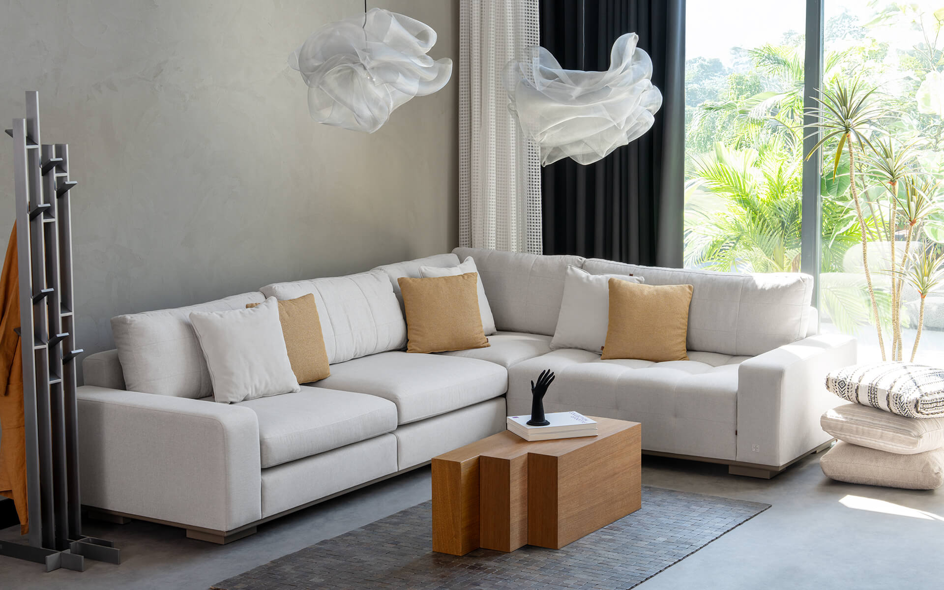 Ruga L-shaped sofa