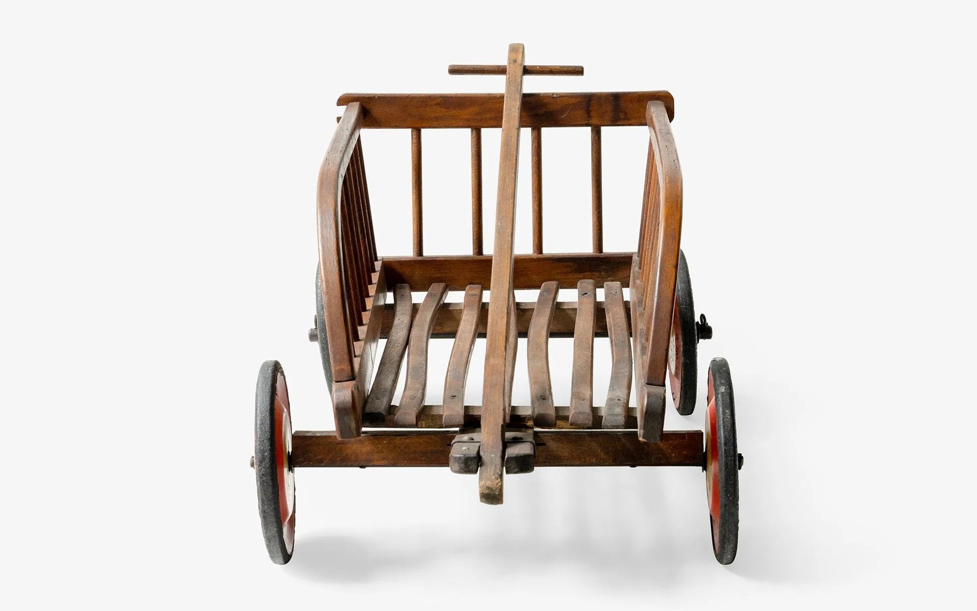 Vintage Ahşap Oyuncak Çekçek Vagon - lagu.shop - Dekoratif Eşya