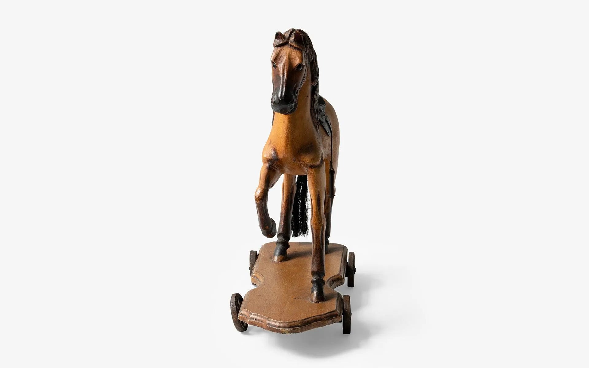 Vintage Tekerlekli At - lagu.shop - Dekoratif Eşya