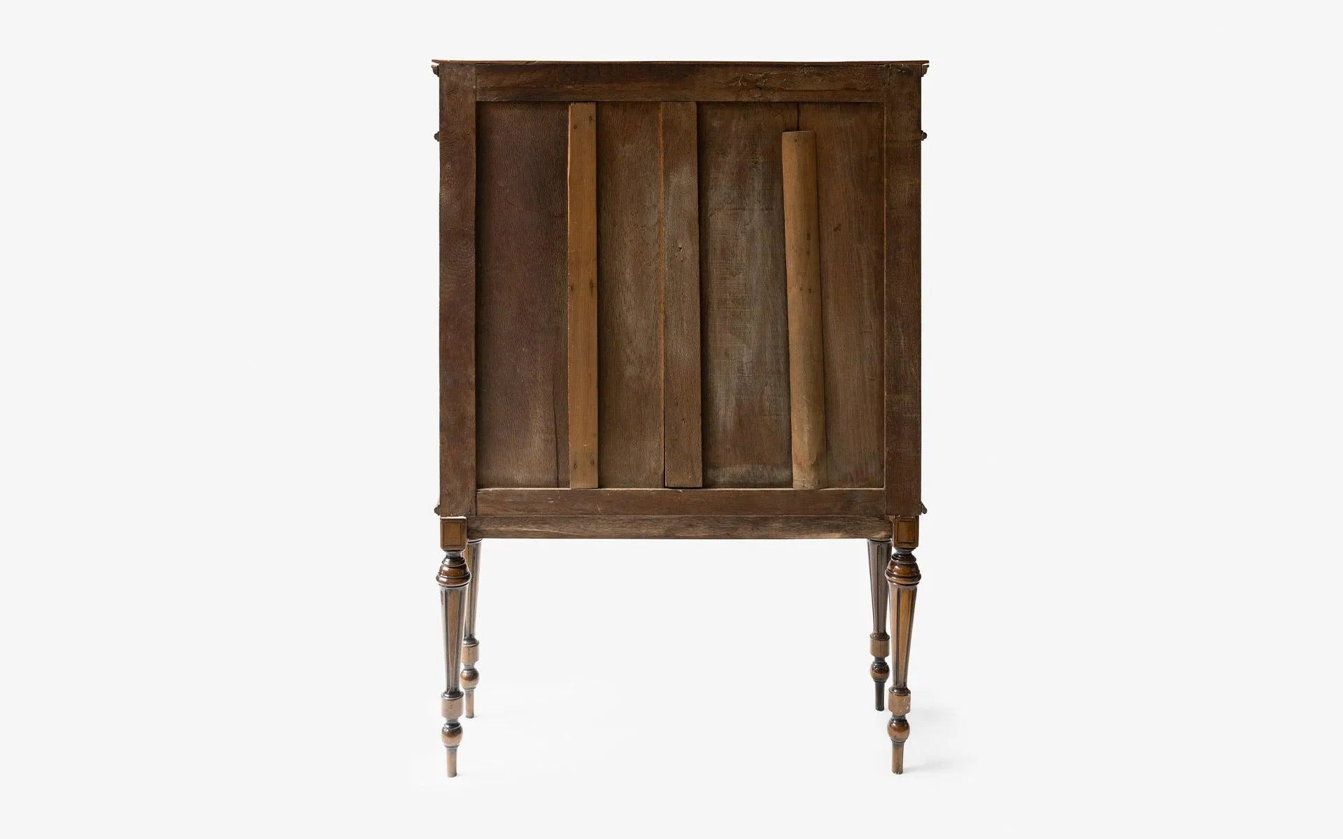 Vitray Camlı Vintage Ahşap Büfe - lagu.shop - Büfe