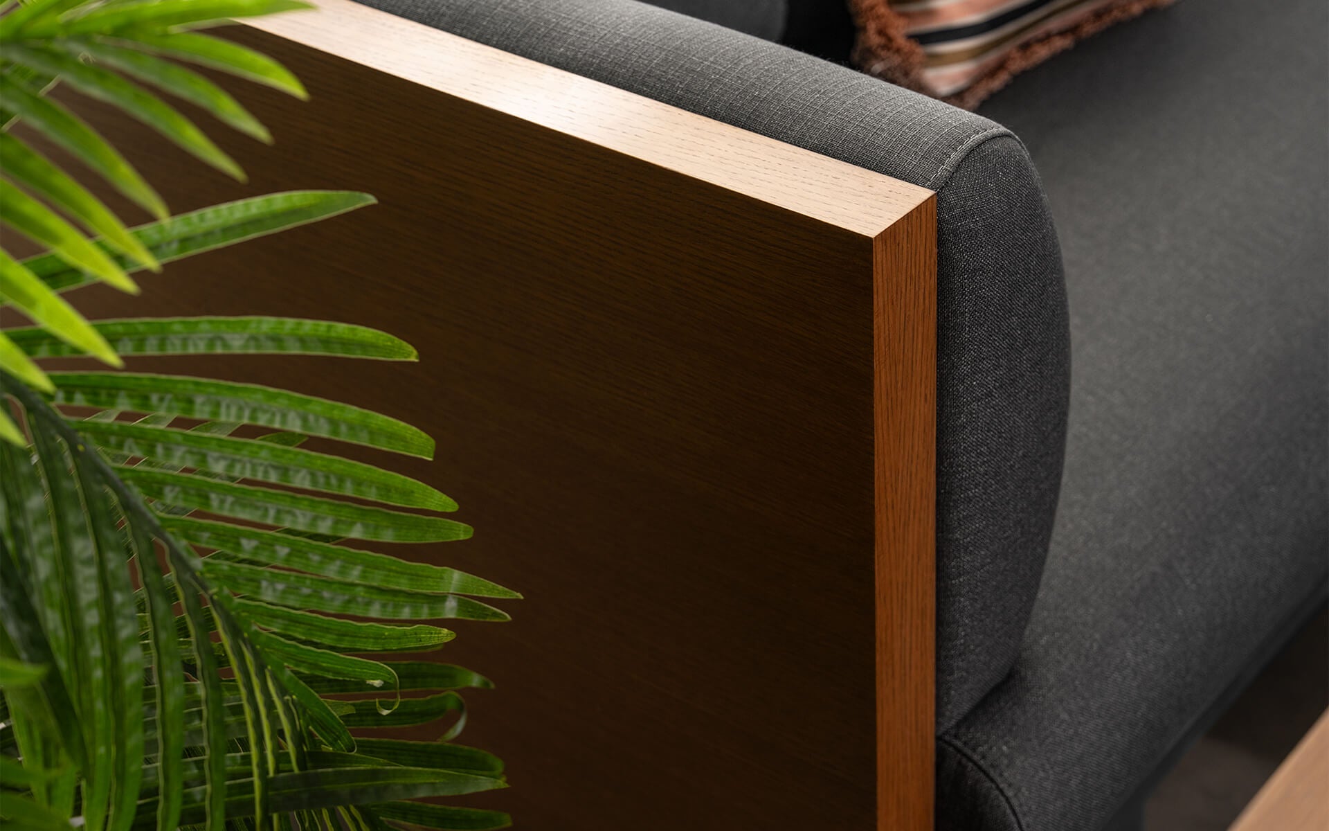 Hidden Three Seater Sofa Fabric