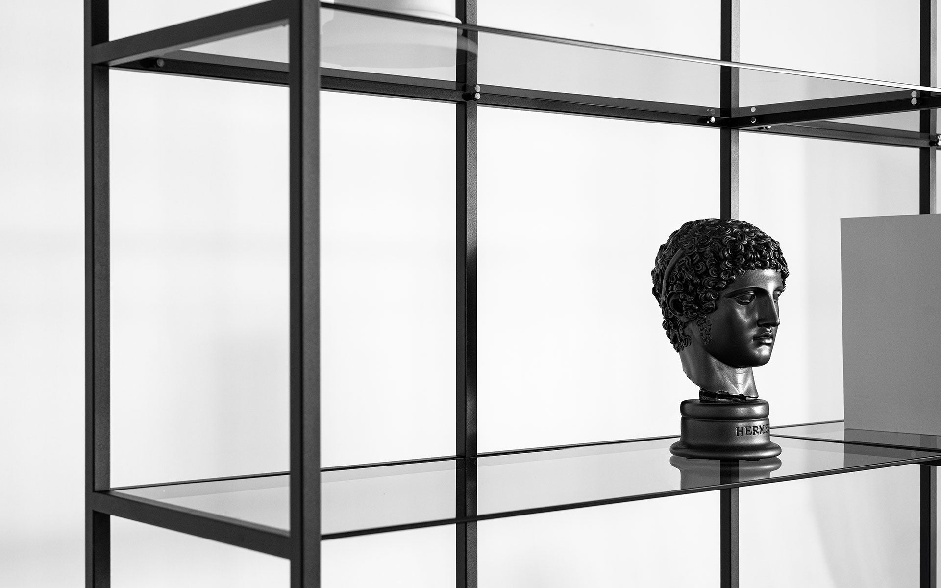 Hermes Büst Siyah Büyük