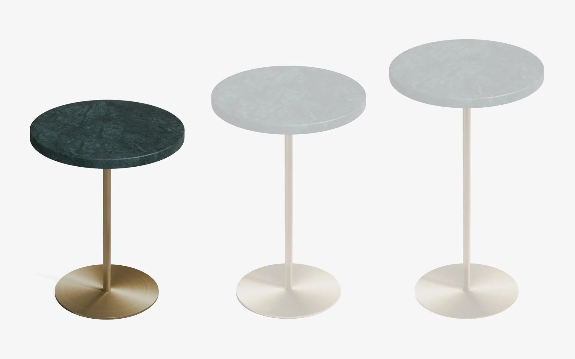 BASIC Yan Sehpa Rainforest Pirinç Kaplama 44 cm | lagu