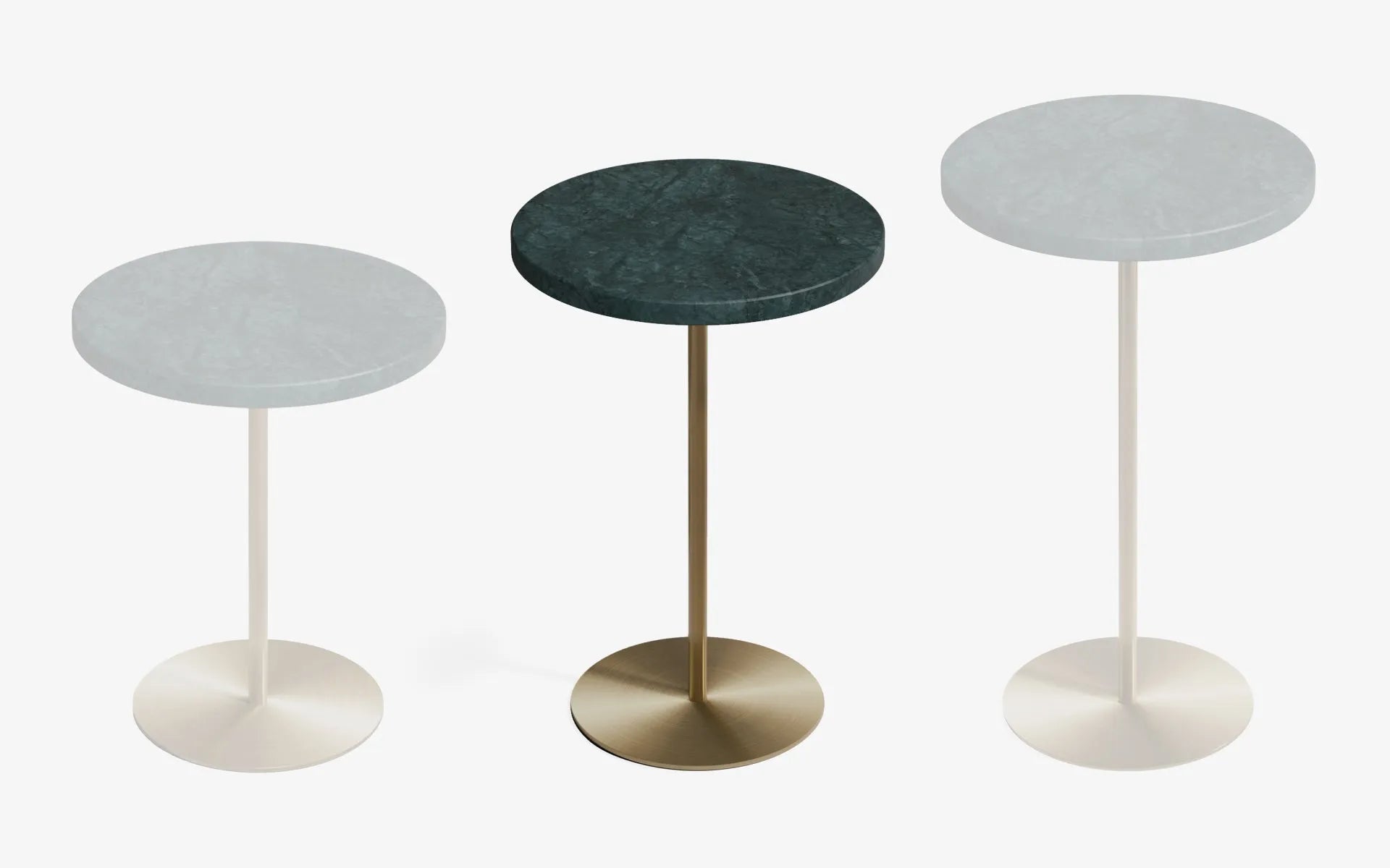 BASIC Yan Sehpa Rainforest Pirinç Kaplama 52 cm | lagu