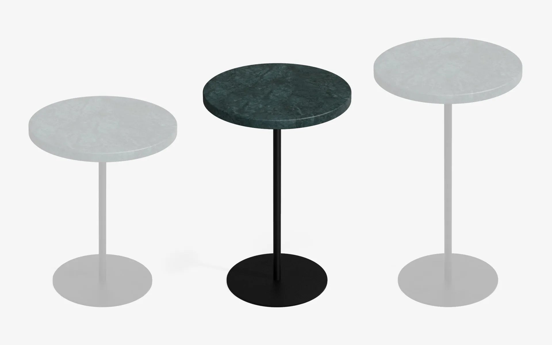 BASIC Yan Sehpa Rainforest Gofrato Siyah 52 cm | lagu