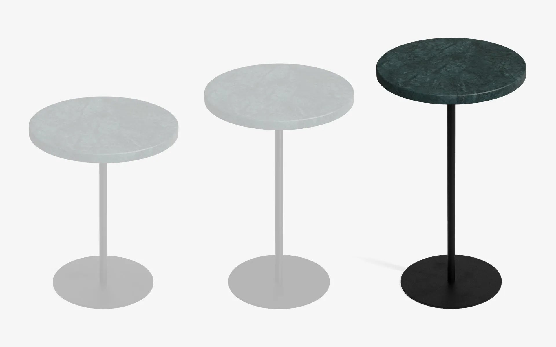 BASIC Yan Sehpa Rainforest Gofrato Siyah 60 cm | lagu