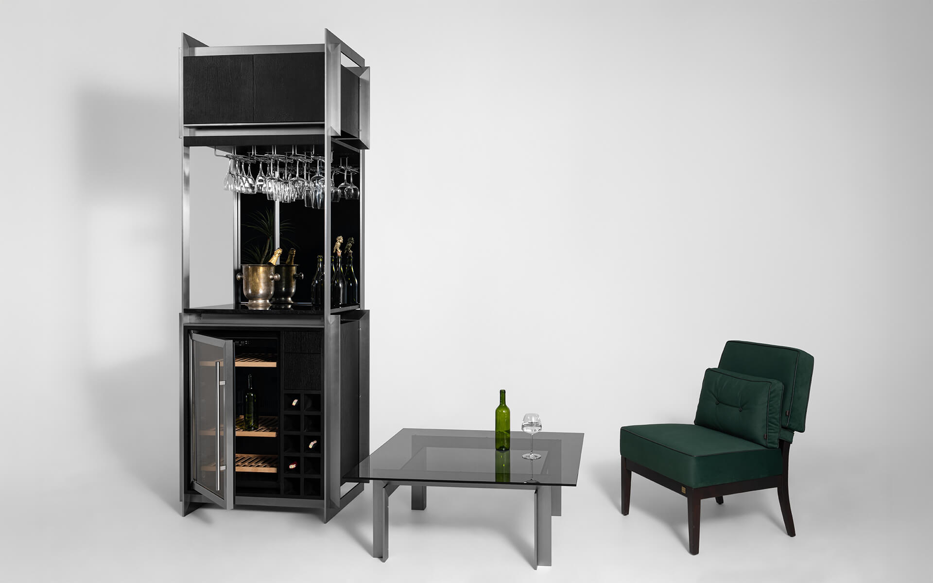 BURĒDO Bar Cabinet No: 2