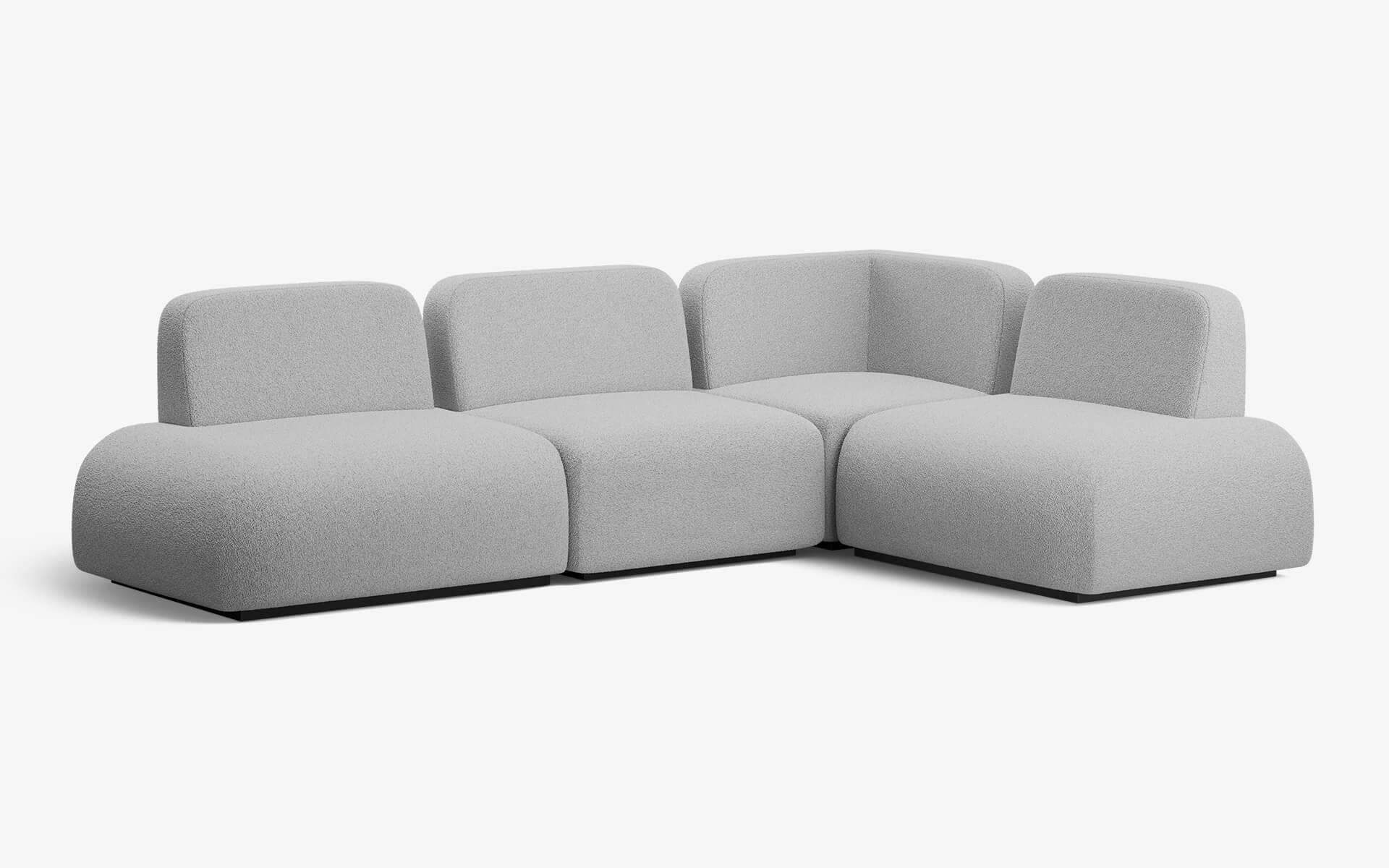 #Kumaş_Açık Gri Buklet