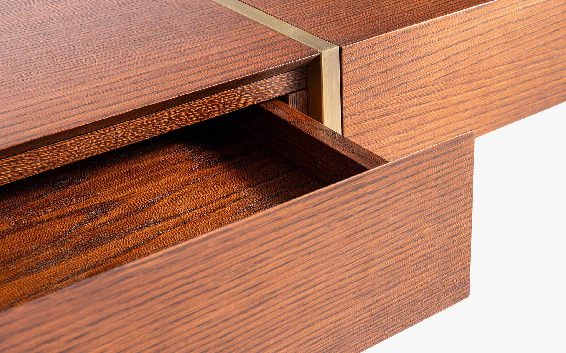 Famed Coffee Table With Drawers