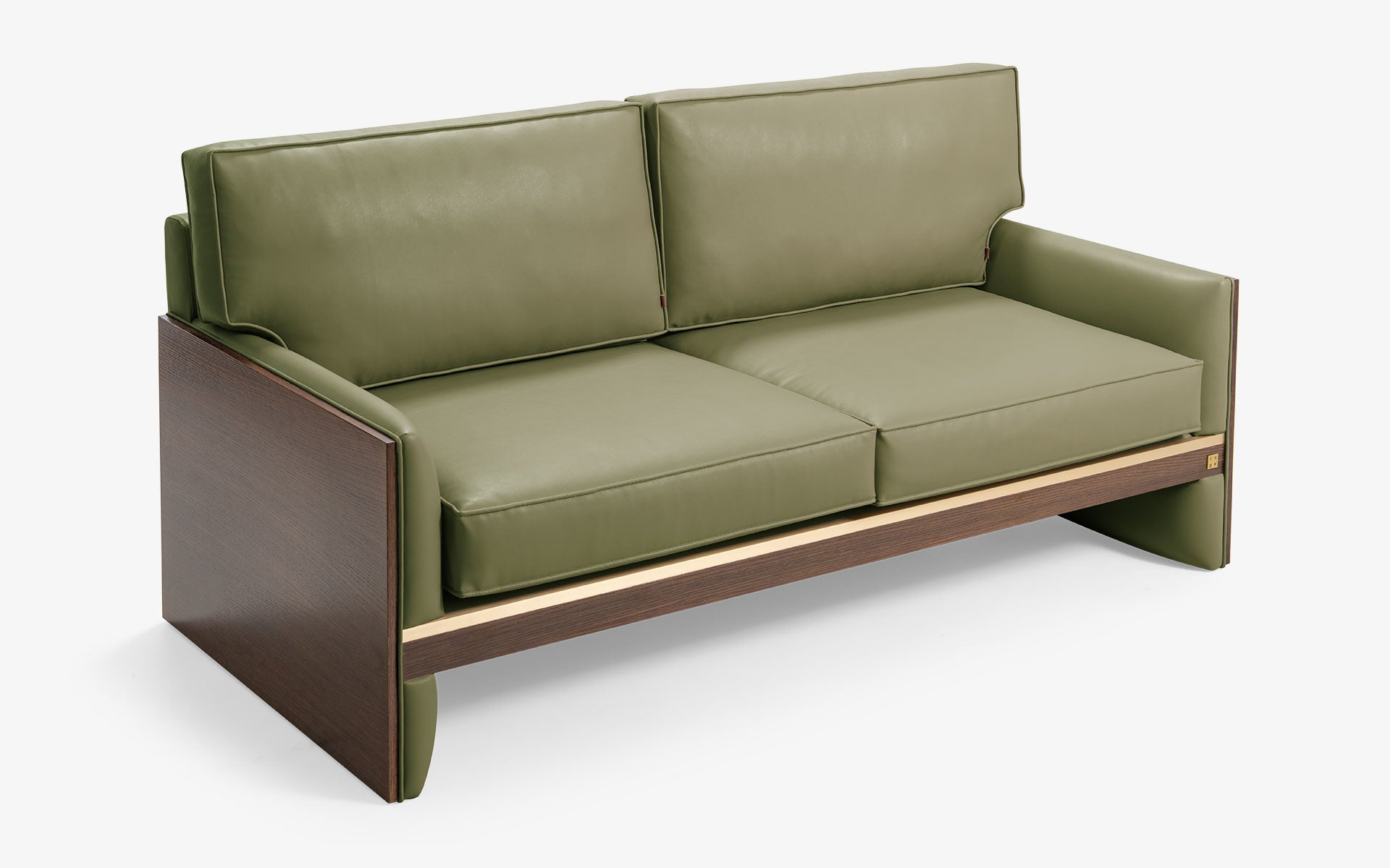 FAMED İkili Kanepe Ahşap Kolçak | lagu