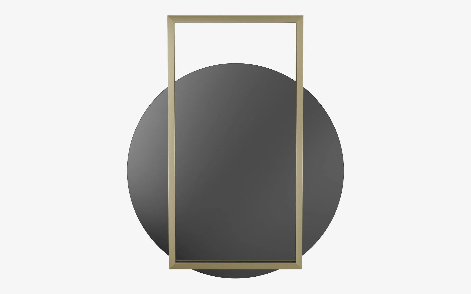 FAMED Ayna Füme Pirinç Kaplama | lagu