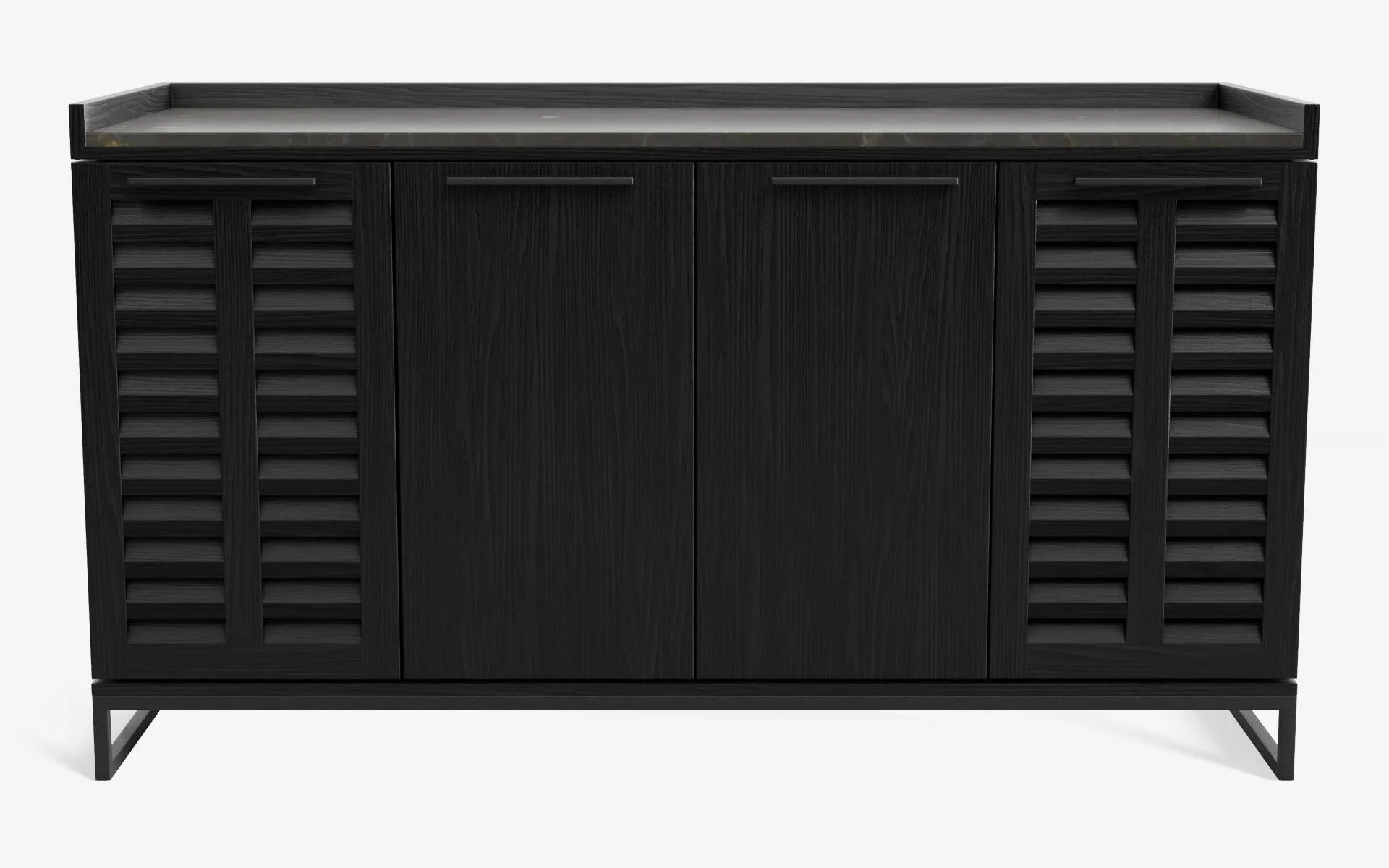 FAMED İçki Dolabı No:2 OLIVE MAROON Siyah Amerikan Cila Gofrato Siyah | lagu