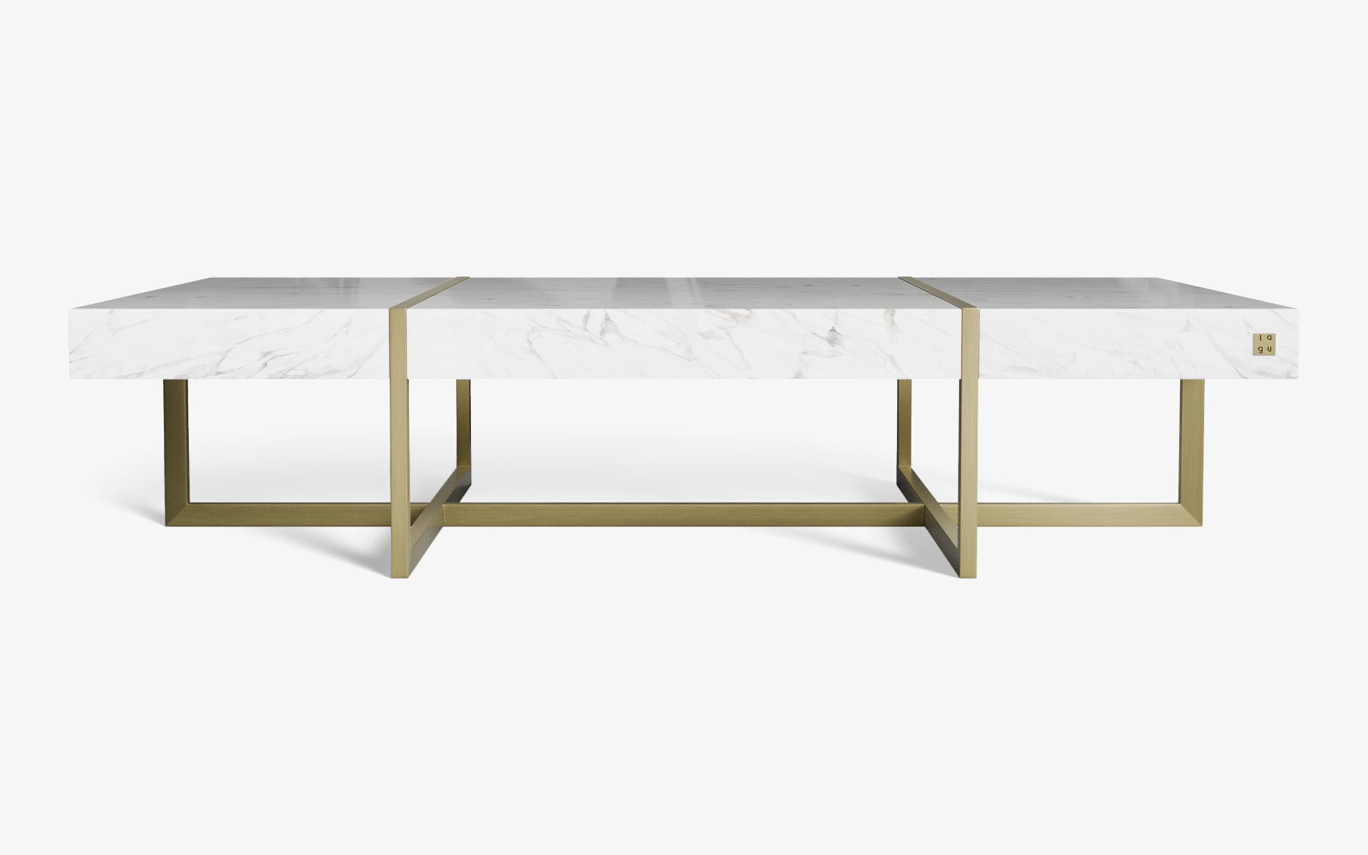 FAMED Coffee Table with Marble Top