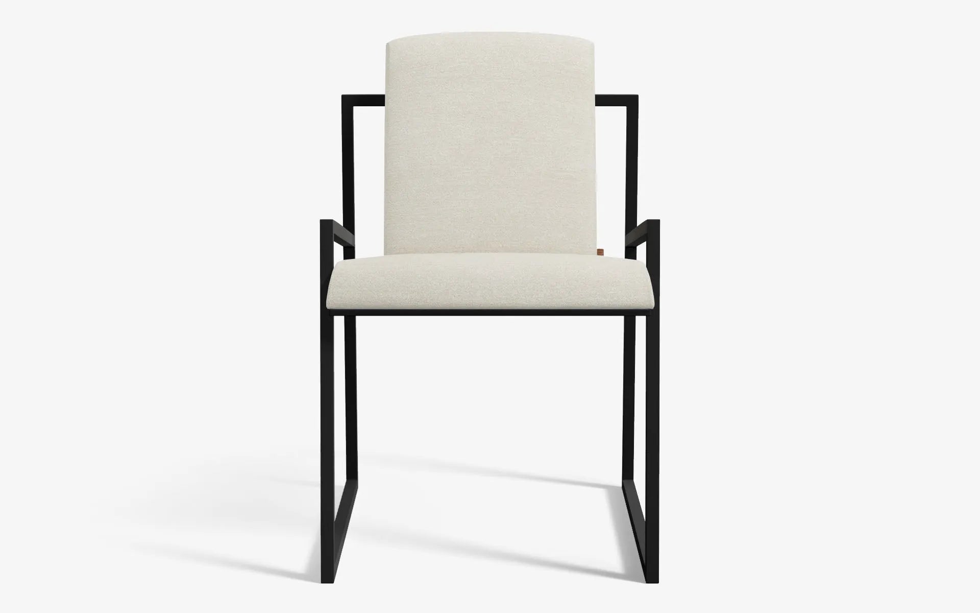 FAMED Sandalye Bej Buklet Gofrato Siyah | lagu