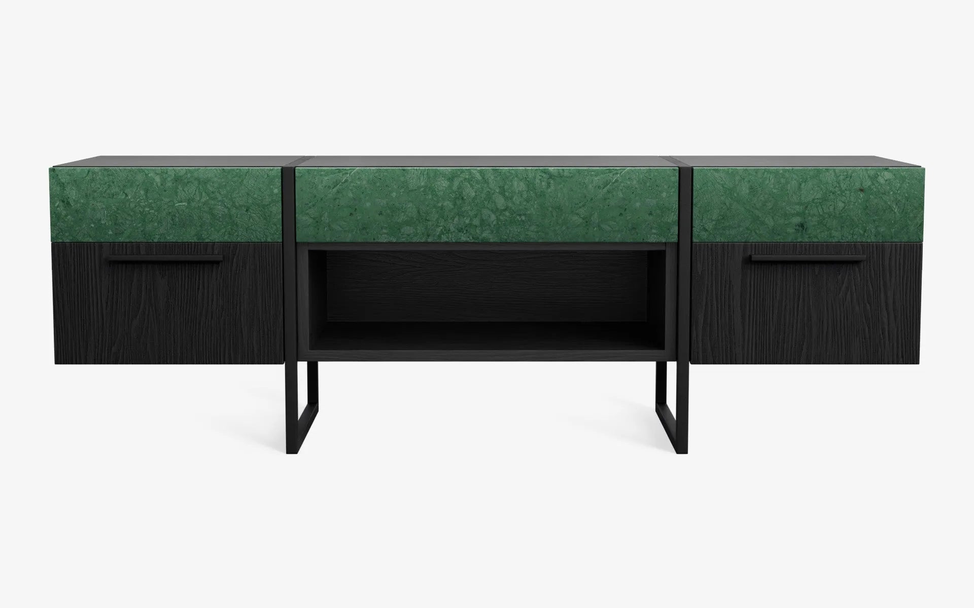 FAMED TV Ünitesi No:1 RAINFOREST Siyah Amerikan Cila Gofrato Siyah | lagu