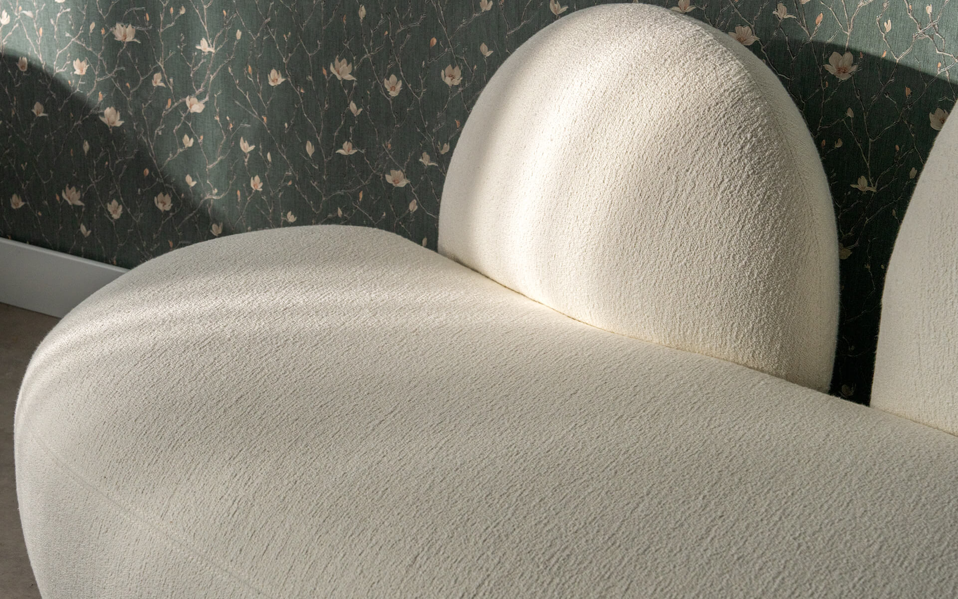 FUYU İkili Kanepe Beyaz