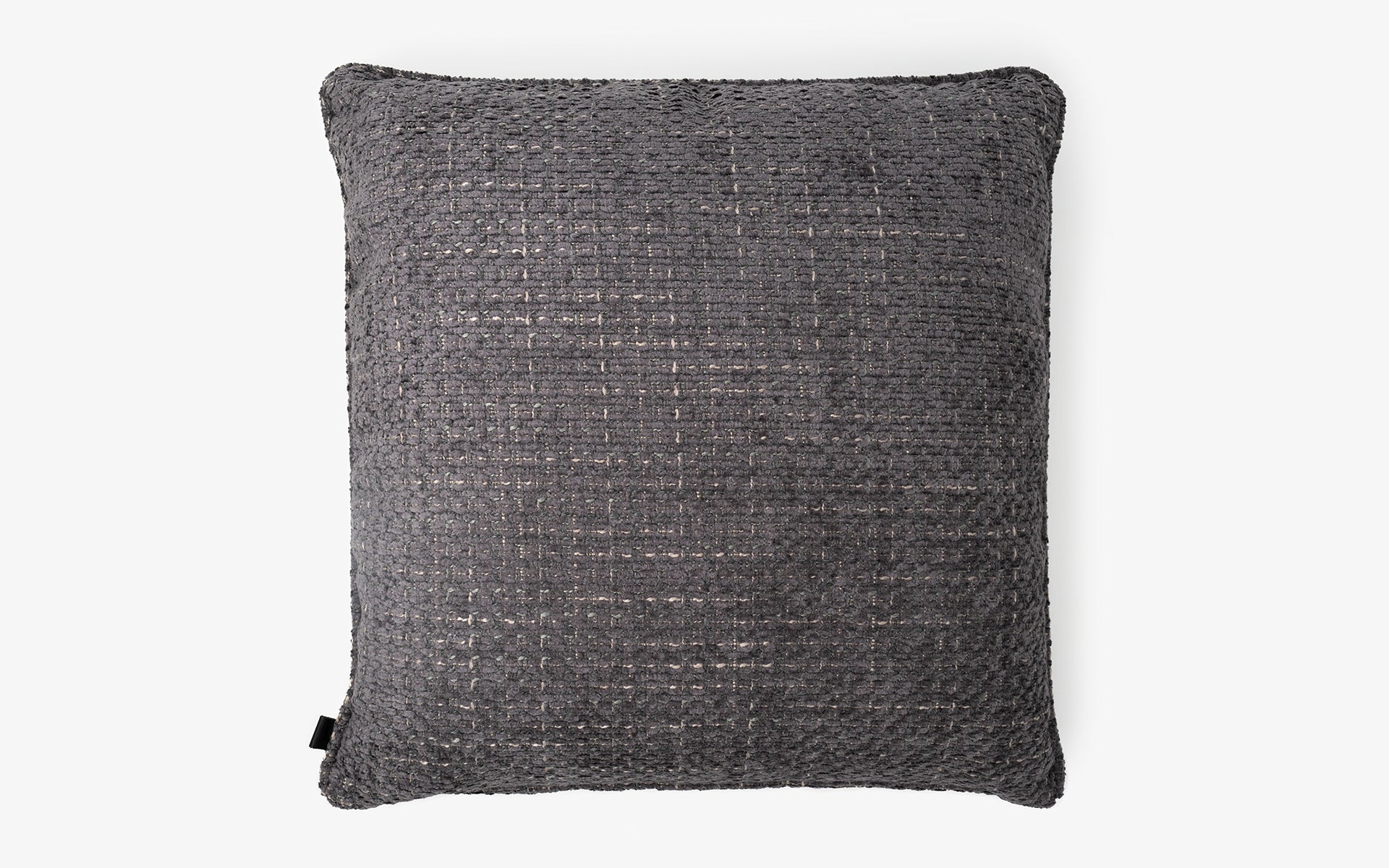 Gray Chenille Cushion