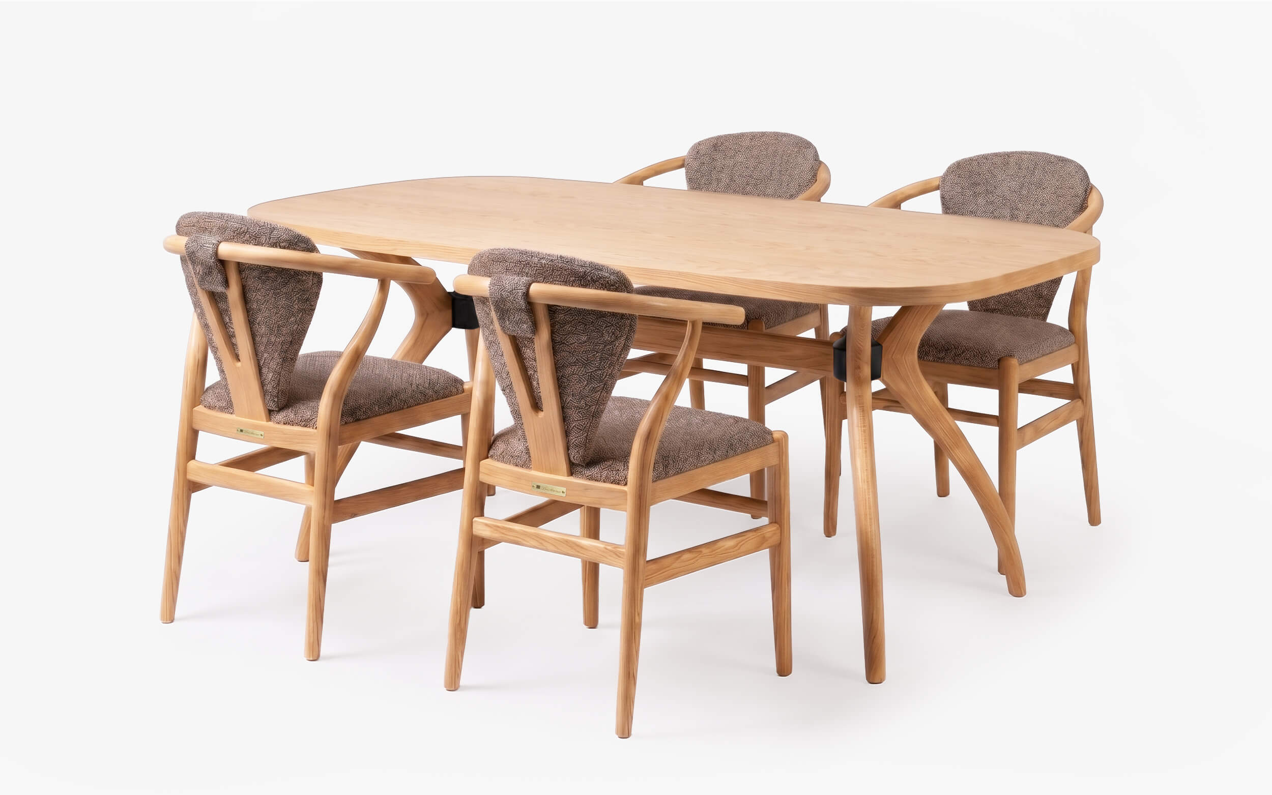 KİNU Yemek Masası Takımı Naturel | s e l e c t i o n